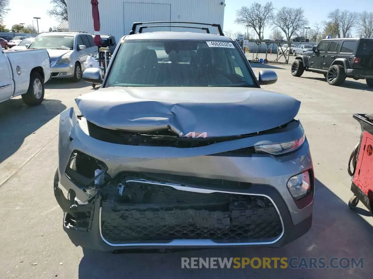 5 Photograph of a damaged car KNDJ23AU2N7809936 KIA SOUL 2022