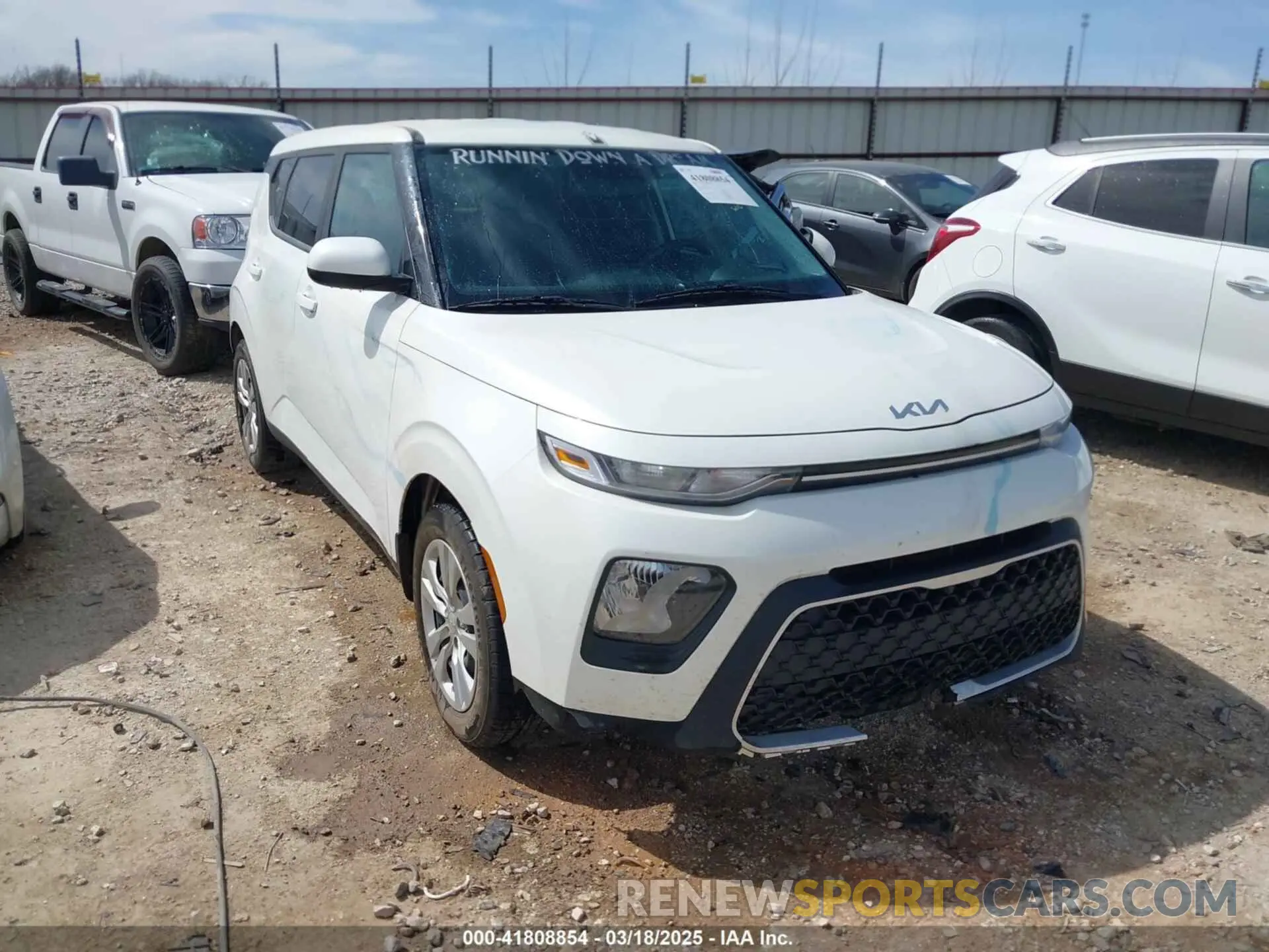 1 Photograph of a damaged car KNDJ23AU2N7831659 KIA SOUL 2022