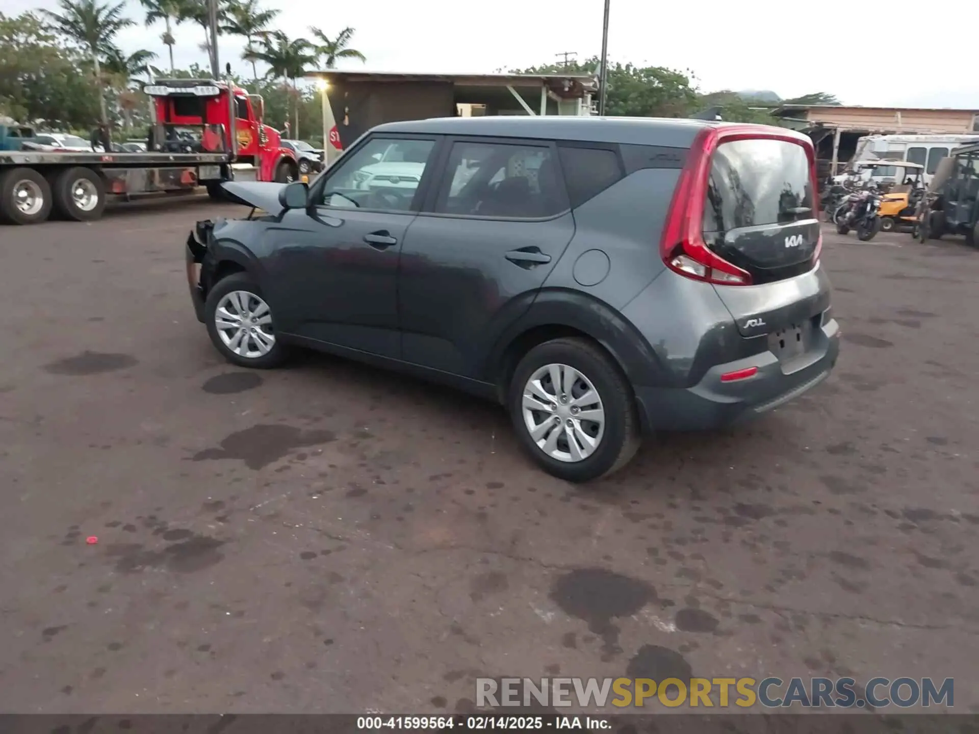 3 Photograph of a damaged car KNDJ23AU2N7836750 KIA SOUL 2022