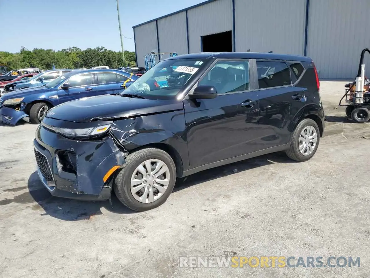 1 Photograph of a damaged car KNDJ23AU3N7164505 KIA SOUL 2022