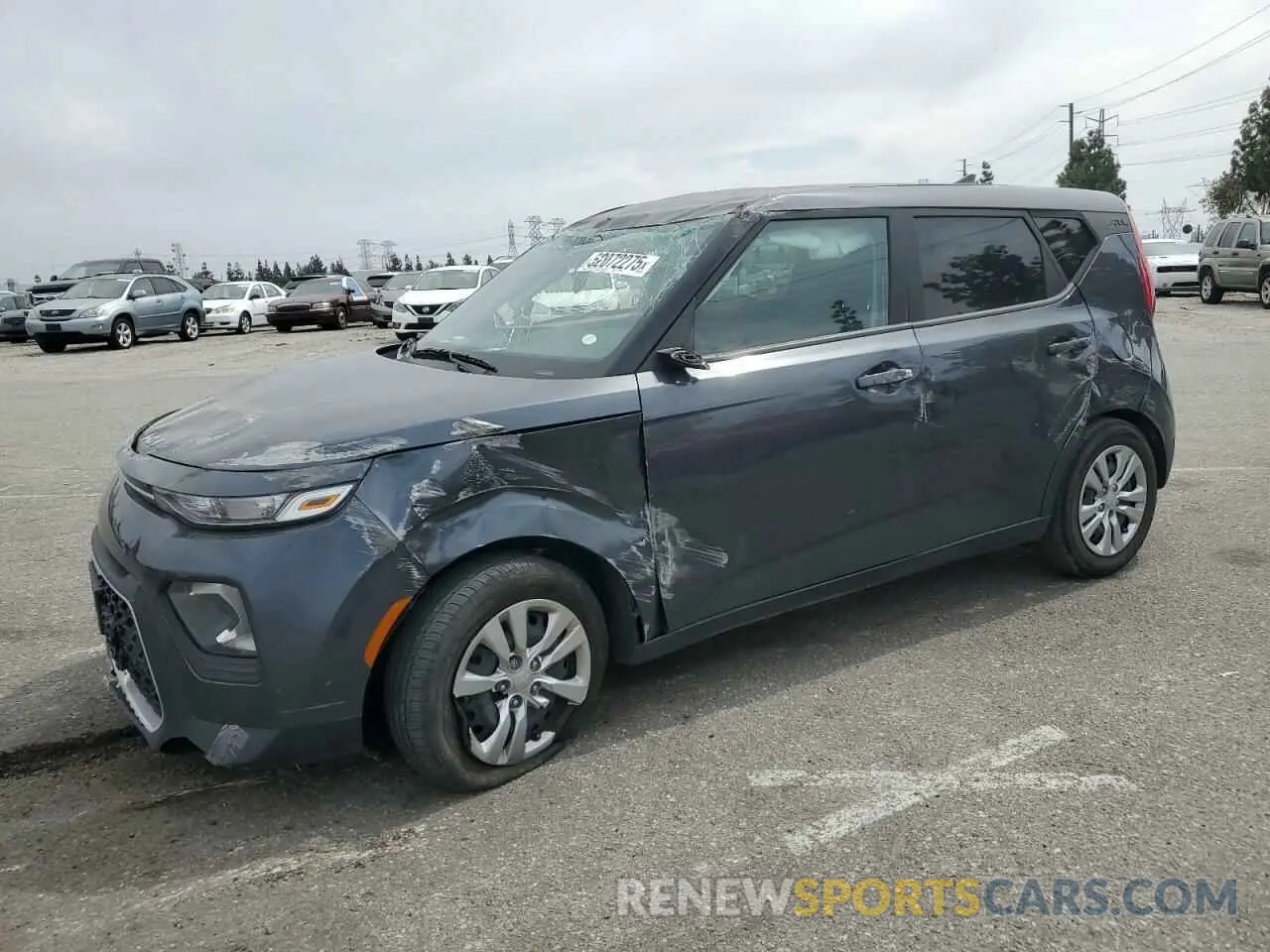 1 Photograph of a damaged car KNDJ23AU3N7801750 KIA SOUL 2022
