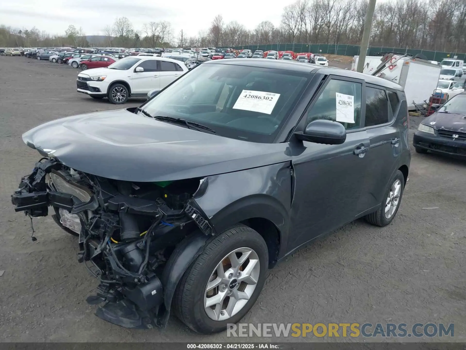 2 Photograph of a damaged car KNDJ23AU3N7828205 KIA SOUL 2022