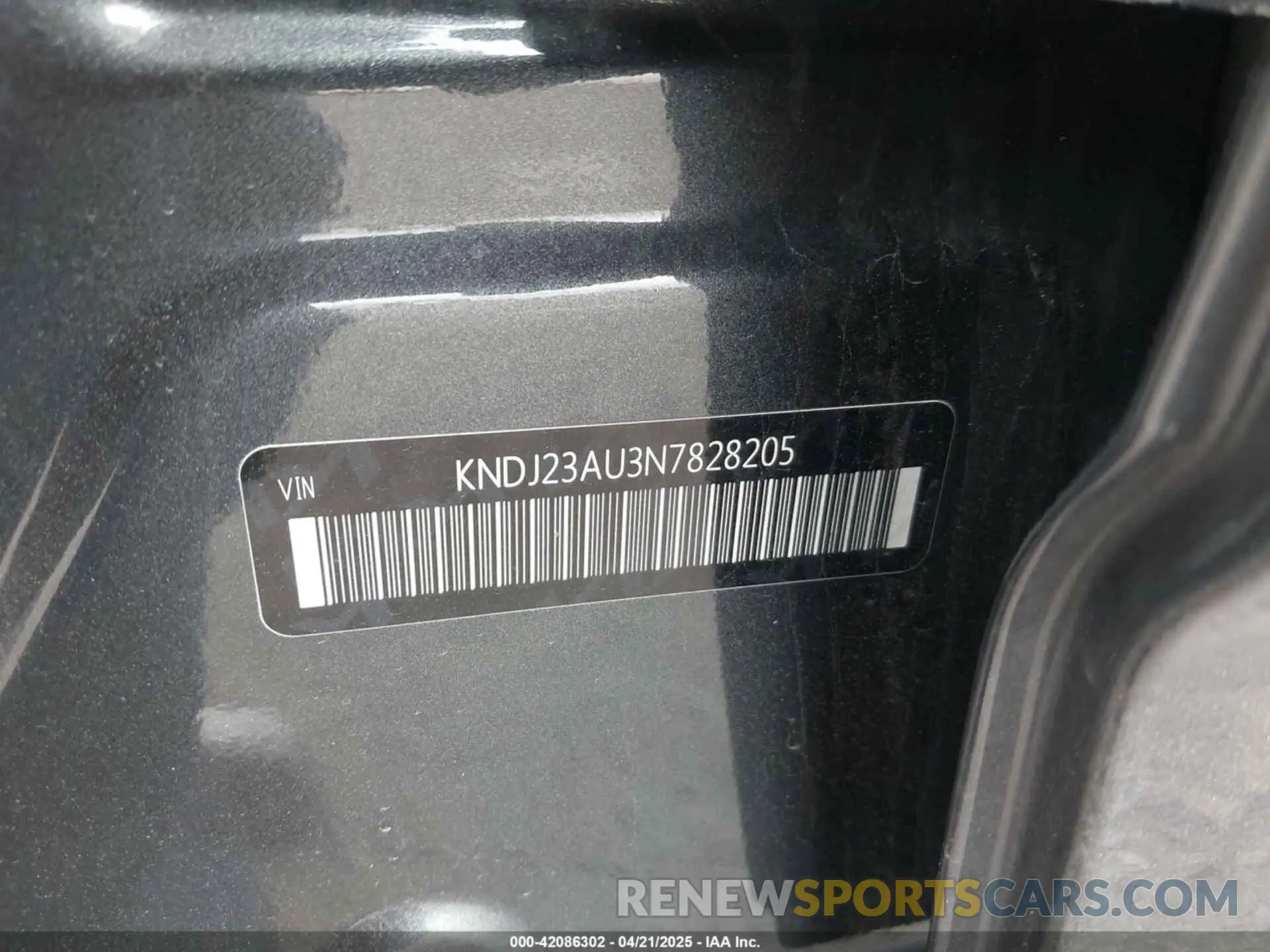 9 Photograph of a damaged car KNDJ23AU3N7828205 KIA SOUL 2022