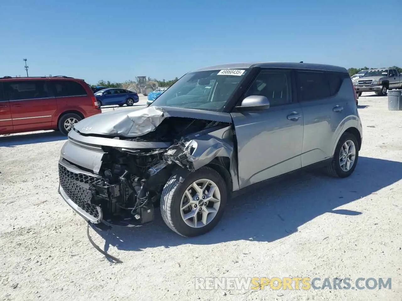 1 Photograph of a damaged car KNDJ23AU3N7836370 KIA SOUL 2022
