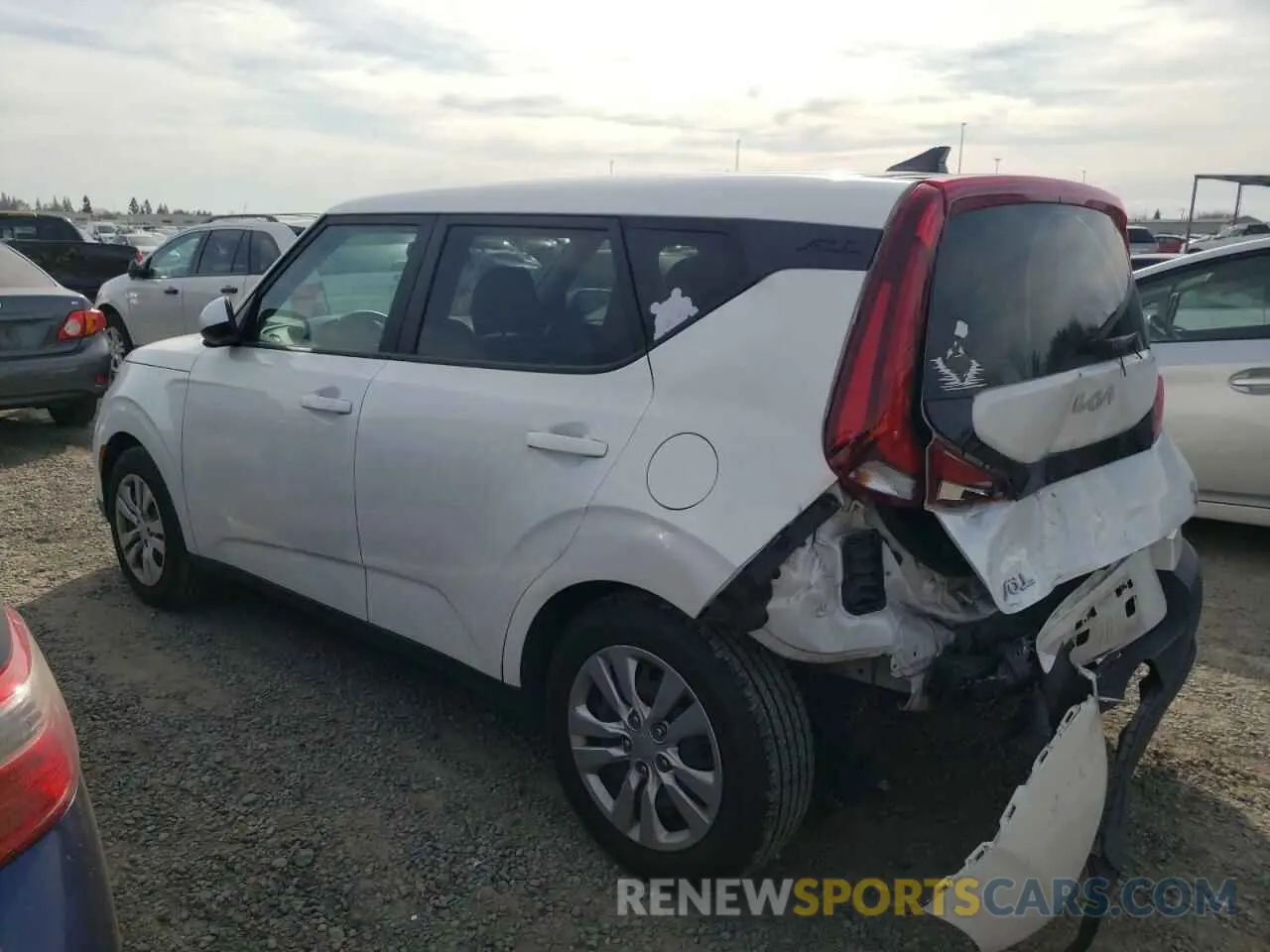 2 Photograph of a damaged car KNDJ23AU4N7156980 KIA SOUL 2022