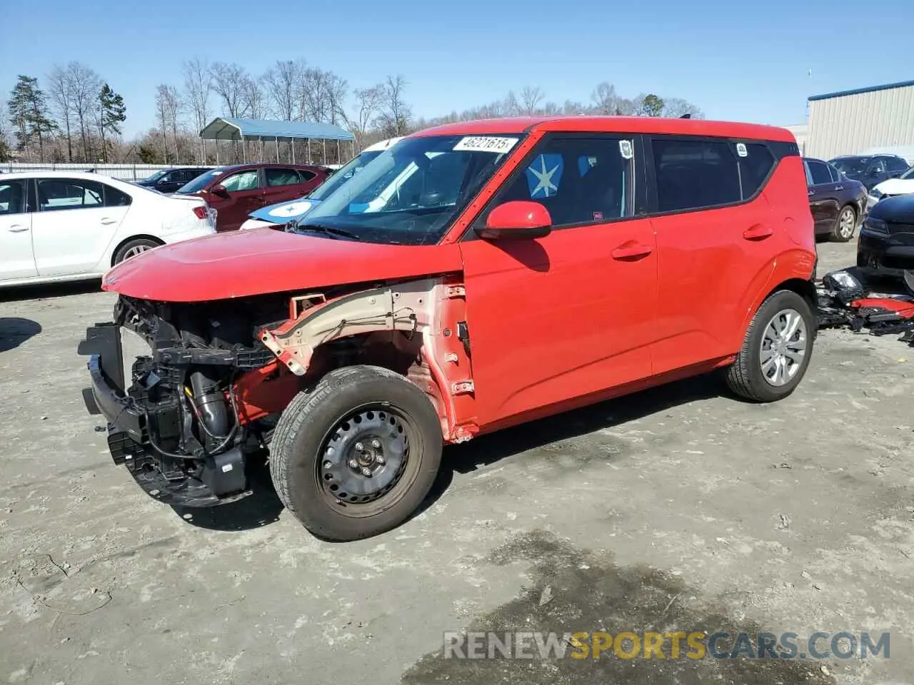 1 Photograph of a damaged car KNDJ23AU4N7157742 KIA SOUL 2022