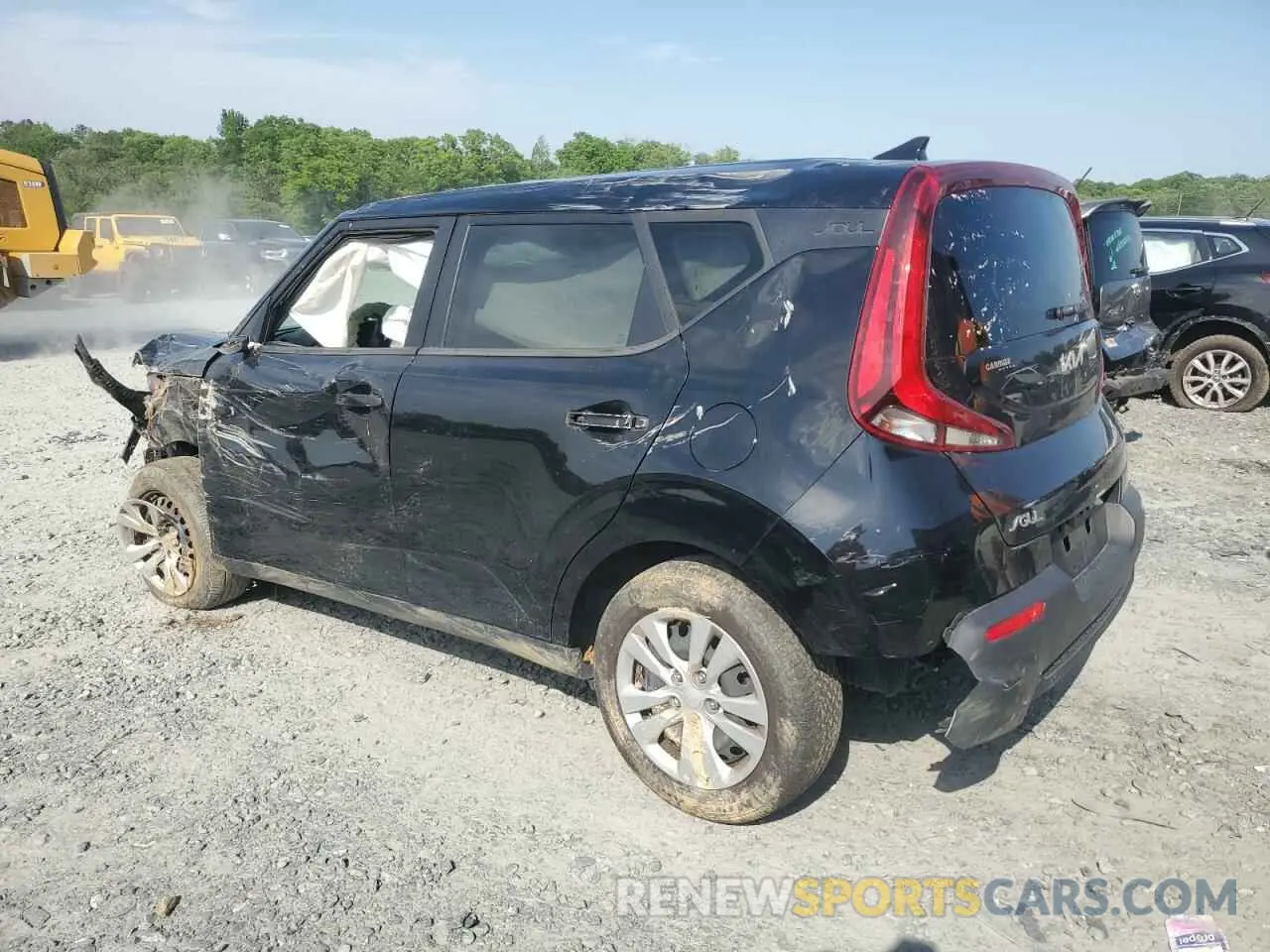 2 Photograph of a damaged car KNDJ23AU4N7172077 KIA SOUL 2022