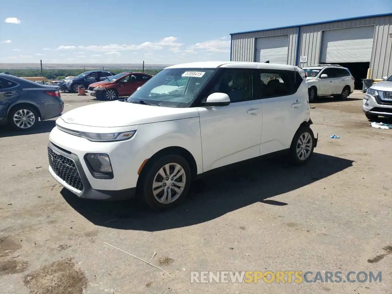 1 Photograph of a damaged car KNDJ23AU4N7174685 KIA SOUL 2022