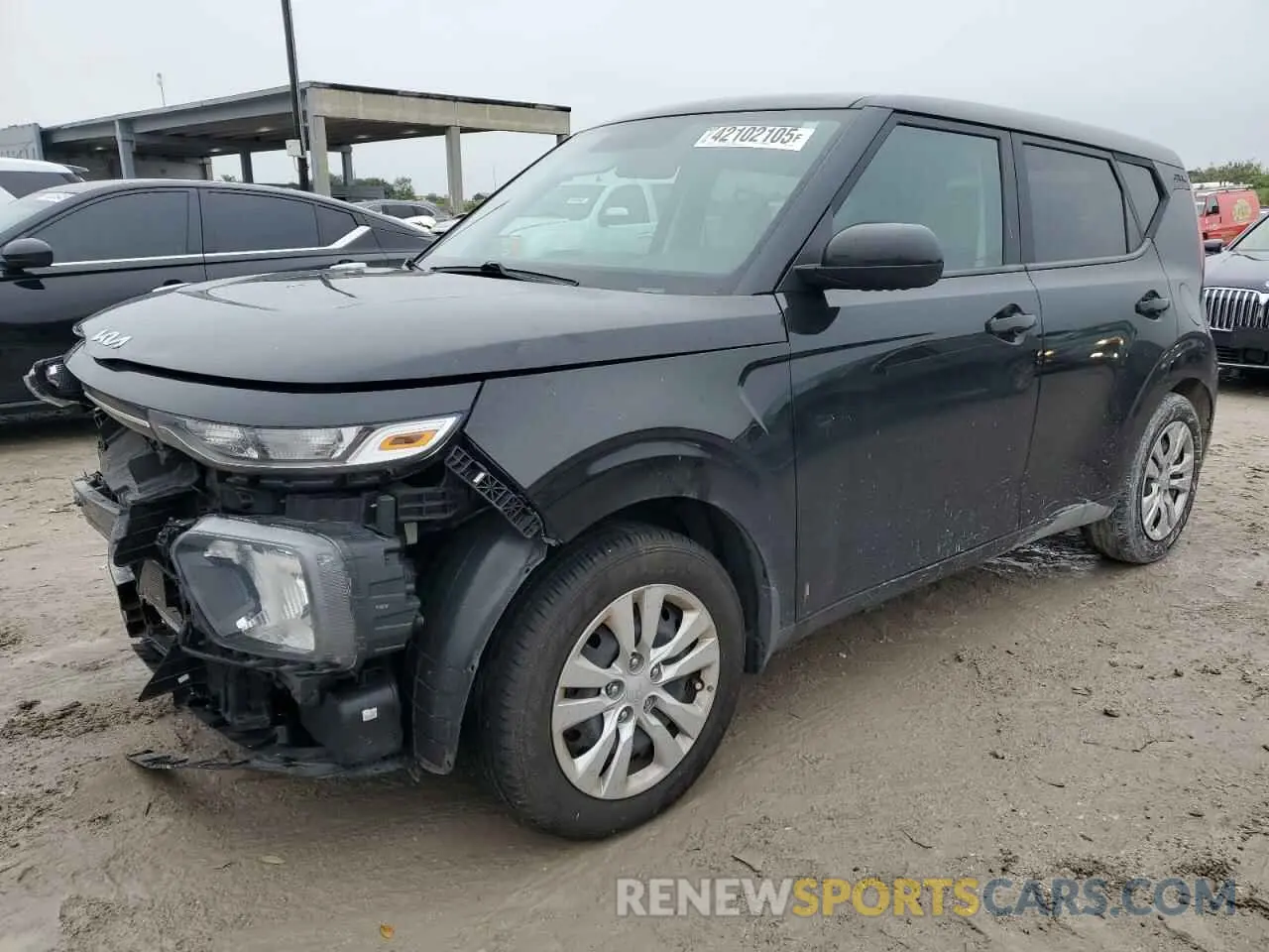 1 Photograph of a damaged car KNDJ23AU4N7183659 KIA SOUL 2022