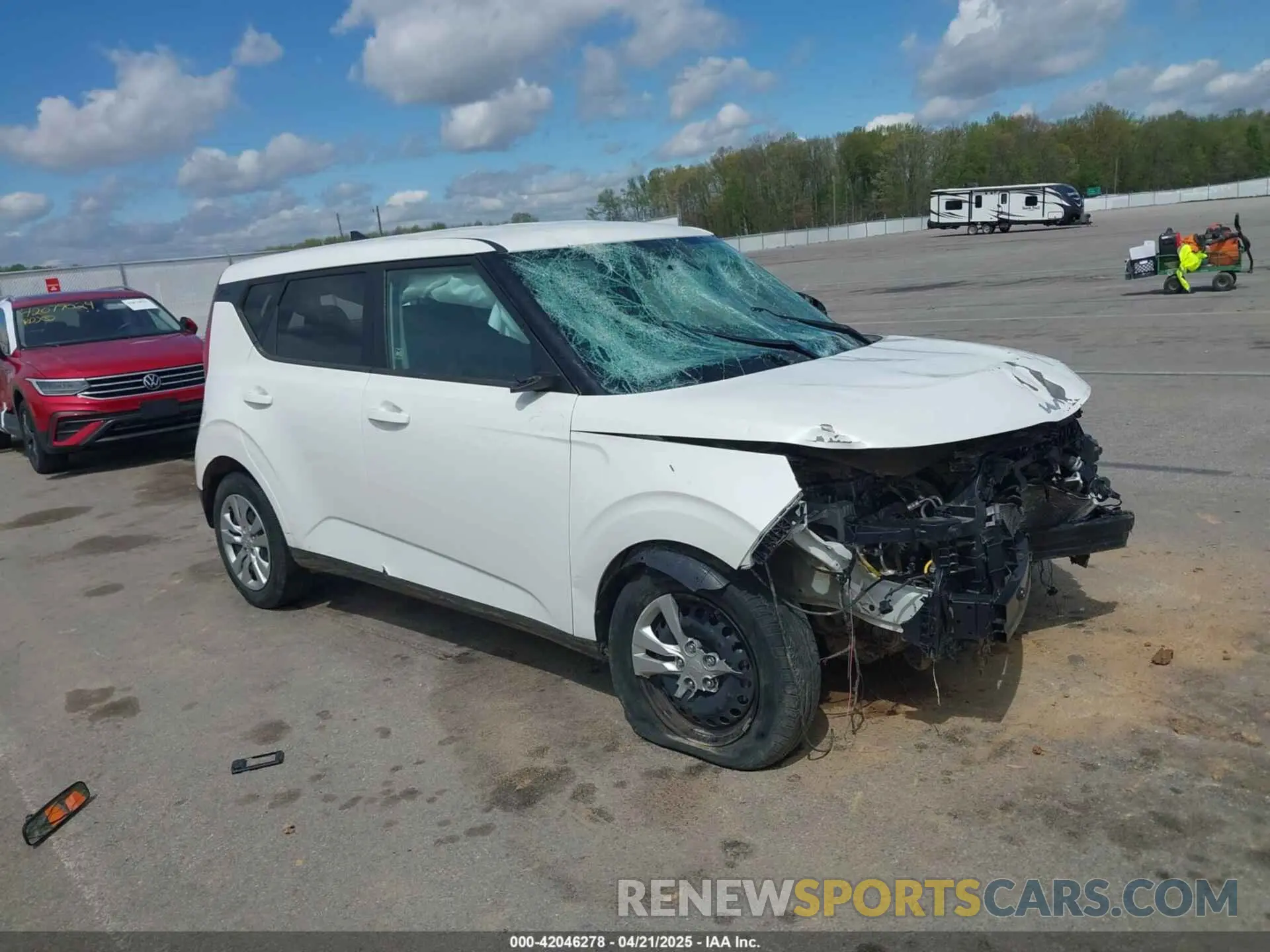 1 Photograph of a damaged car KNDJ23AU4N7797580 KIA SOUL 2022