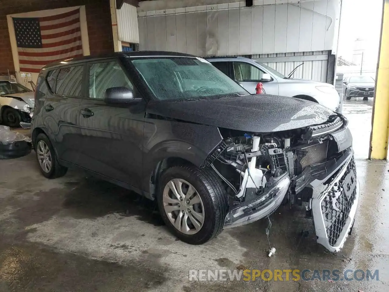 4 Photograph of a damaged car KNDJ23AU4N7802079 KIA SOUL 2022