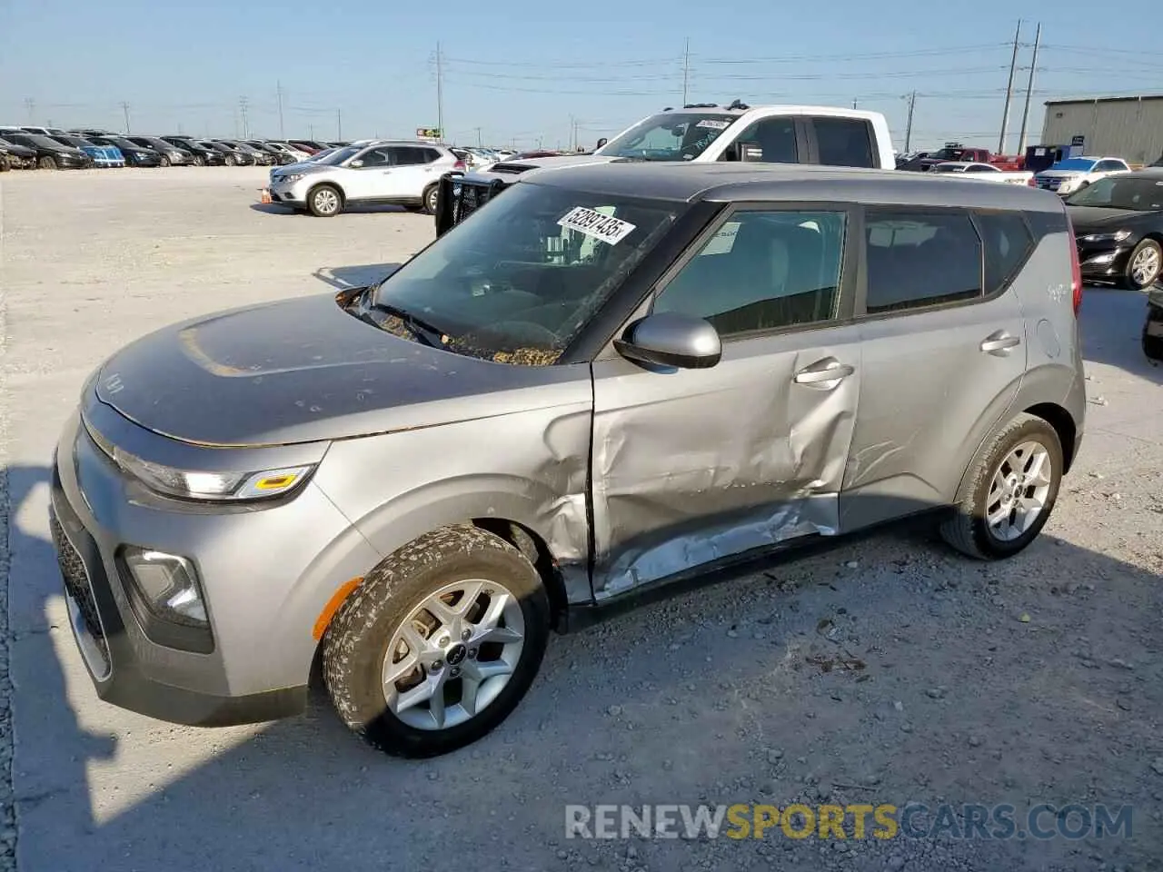 1 Photograph of a damaged car KNDJ23AU4N7832067 KIA SOUL 2022