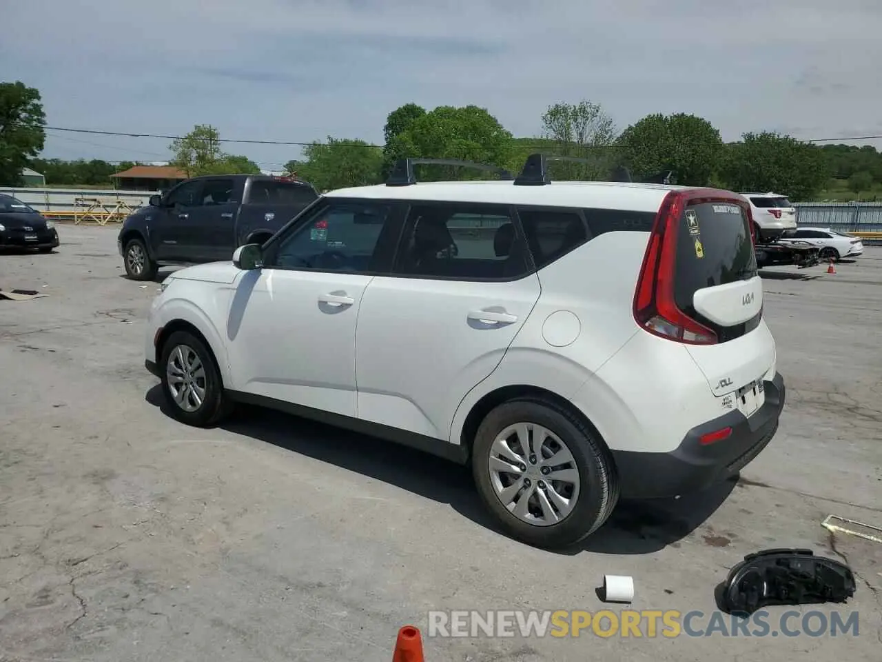 2 Photograph of a damaged car KNDJ23AU5N7153862 KIA SOUL 2022