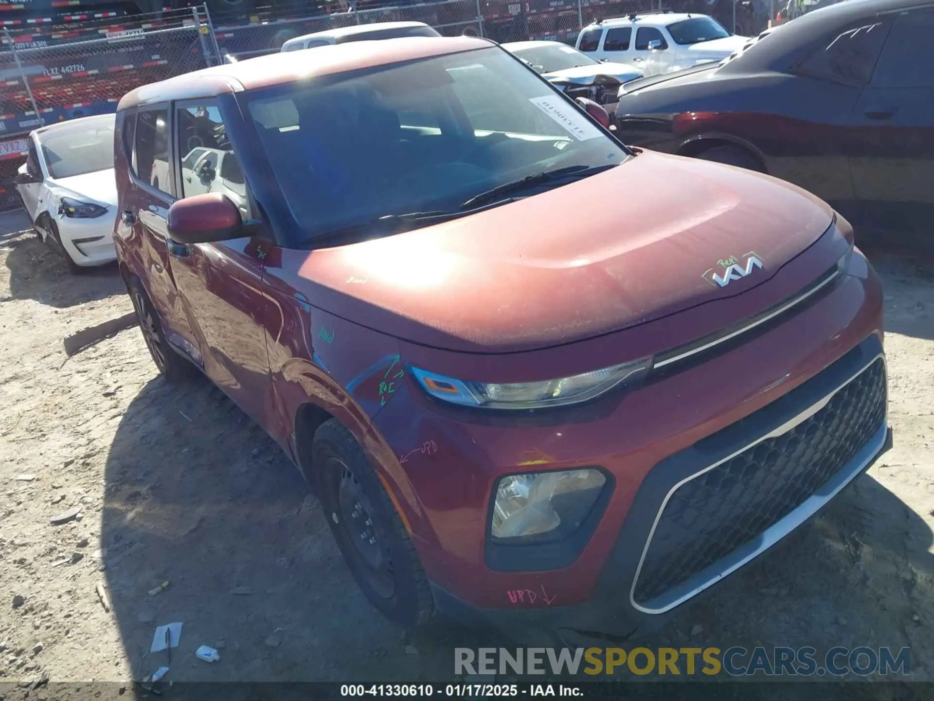 1 Photograph of a damaged car KNDJ23AU5N7820414 KIA SOUL 2022
