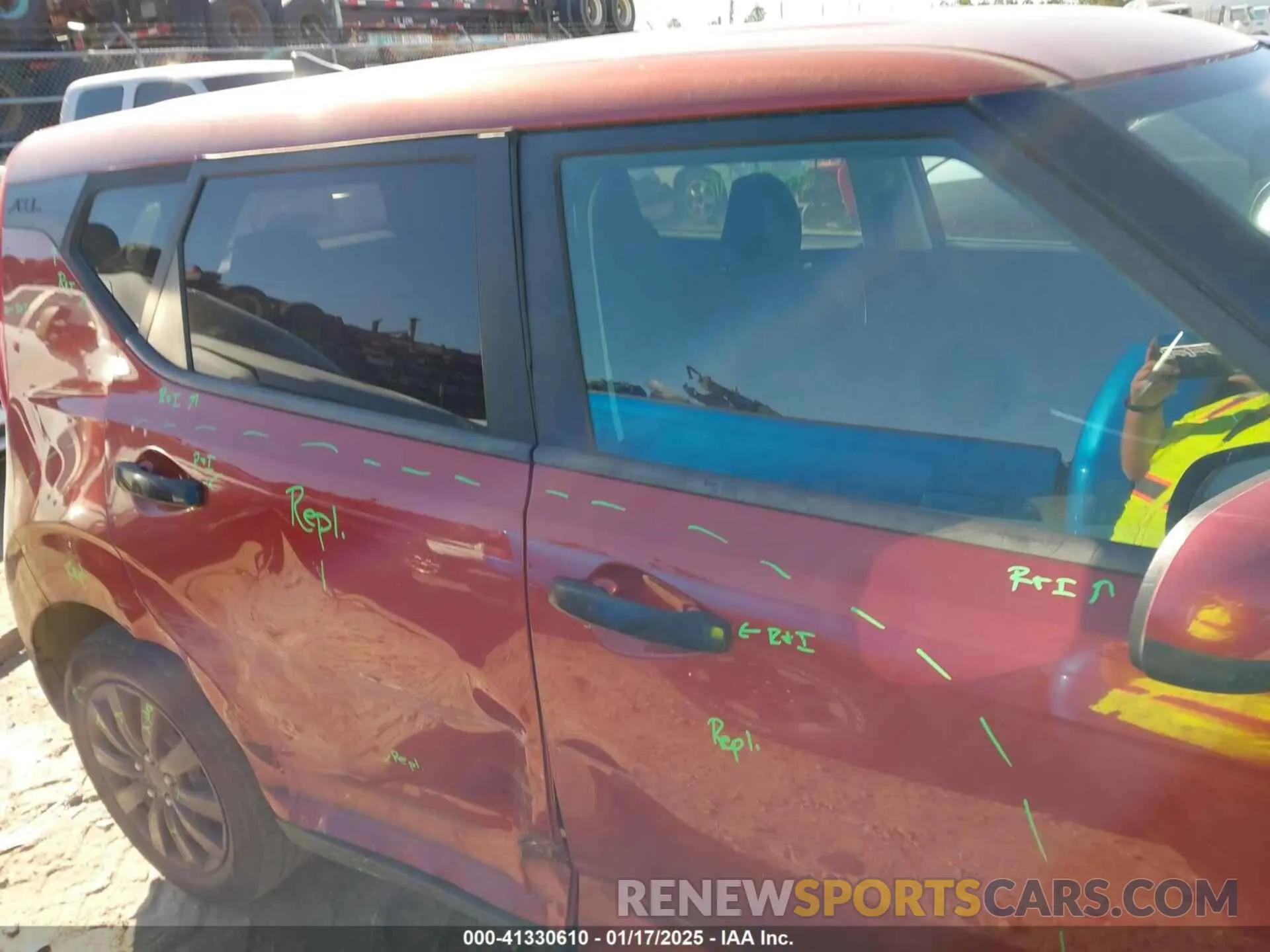 13 Photograph of a damaged car KNDJ23AU5N7820414 KIA SOUL 2022