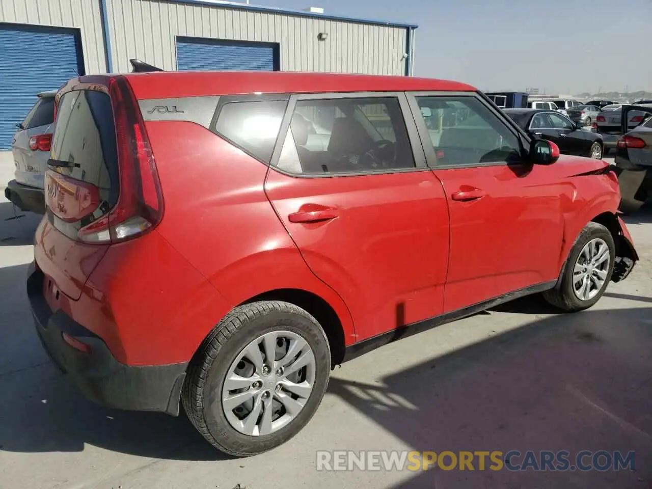 3 Photograph of a damaged car KNDJ23AU6N7152252 KIA SOUL 2022