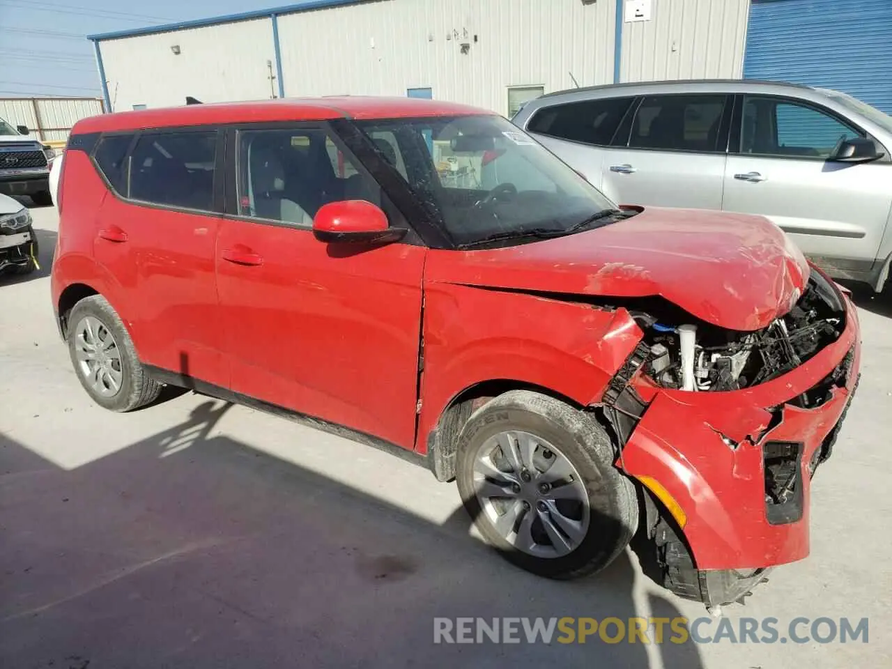 4 Photograph of a damaged car KNDJ23AU6N7152252 KIA SOUL 2022