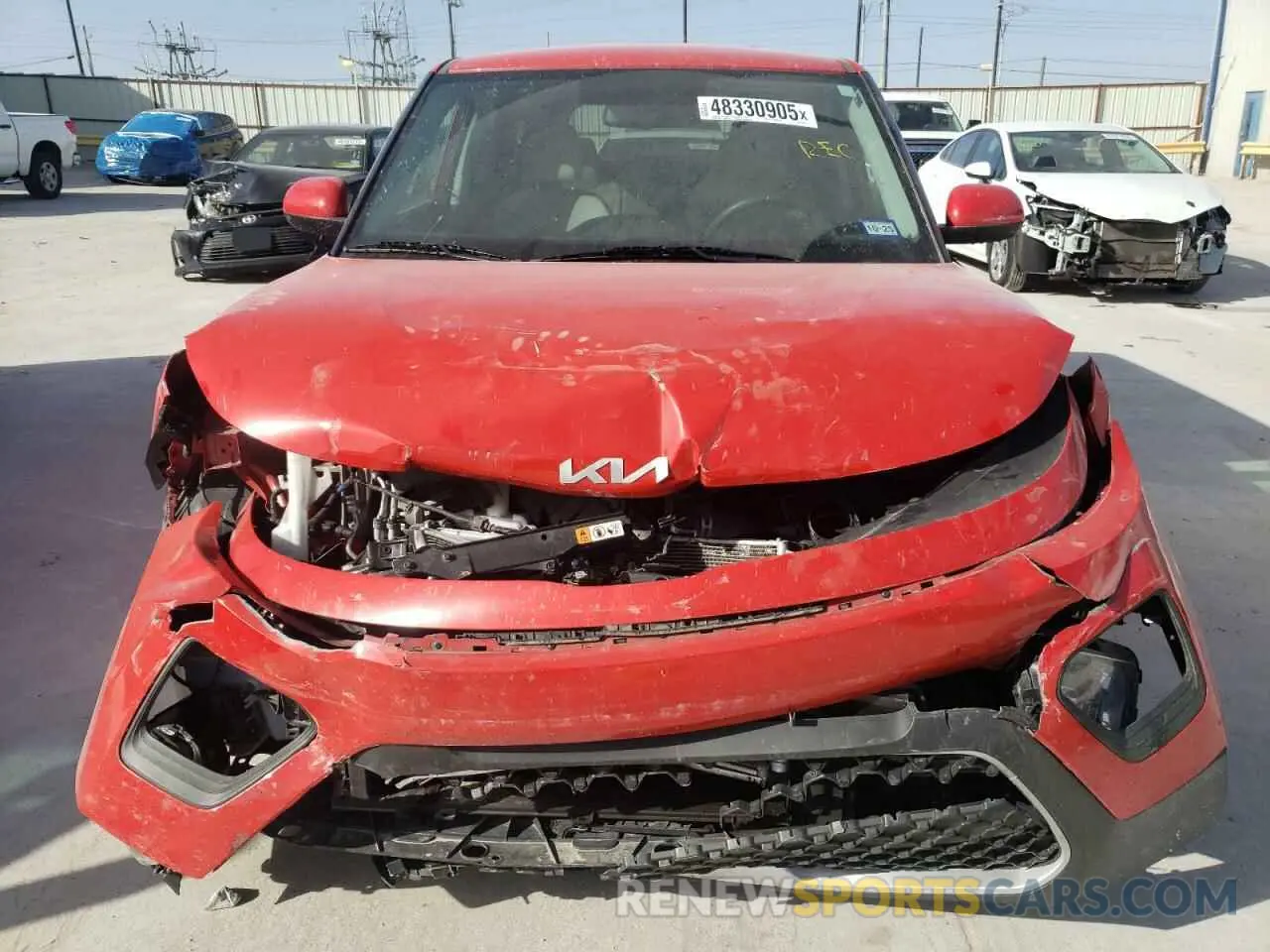 5 Photograph of a damaged car KNDJ23AU6N7152252 KIA SOUL 2022