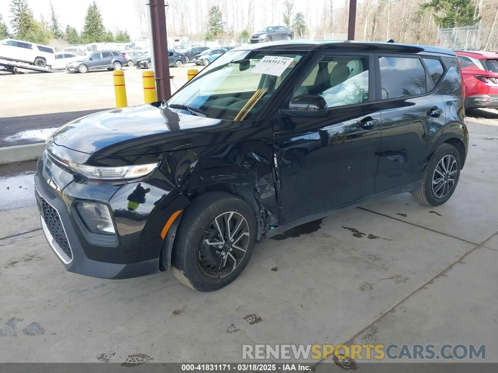 2 Photograph of a damaged car KNDJ23AU6N7153157 KIA SOUL 2022