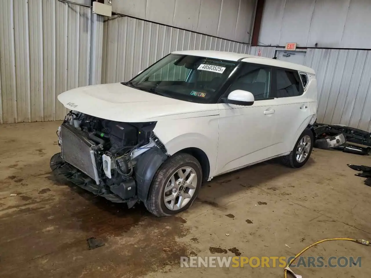 1 Photograph of a damaged car KNDJ23AU6N7158570 KIA SOUL 2022