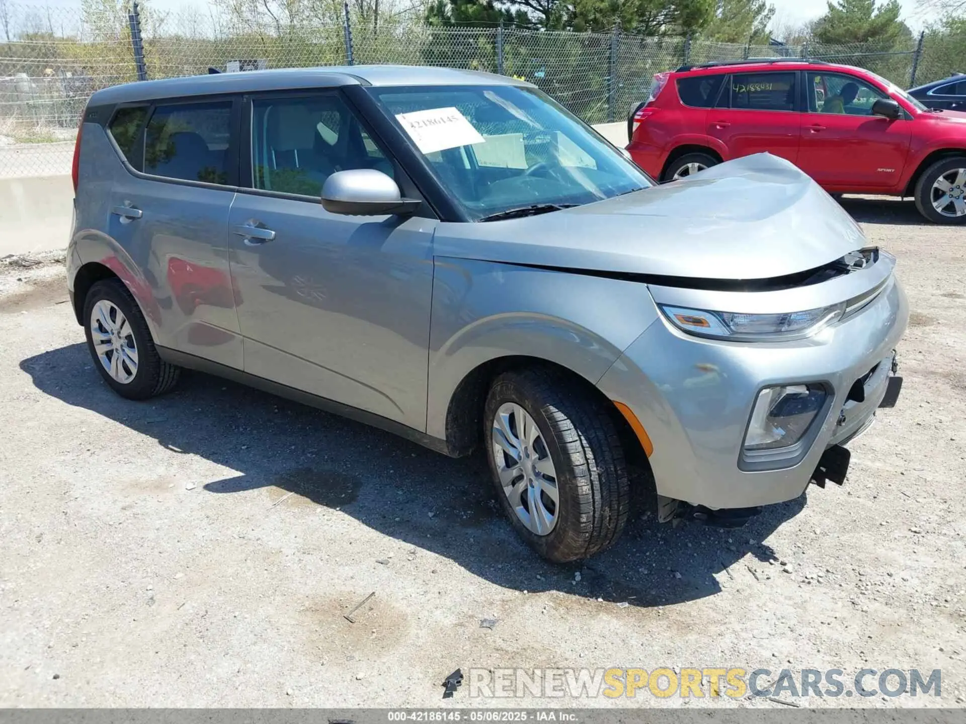 1 Photograph of a damaged car KNDJ23AU6N7824035 KIA SOUL 2022