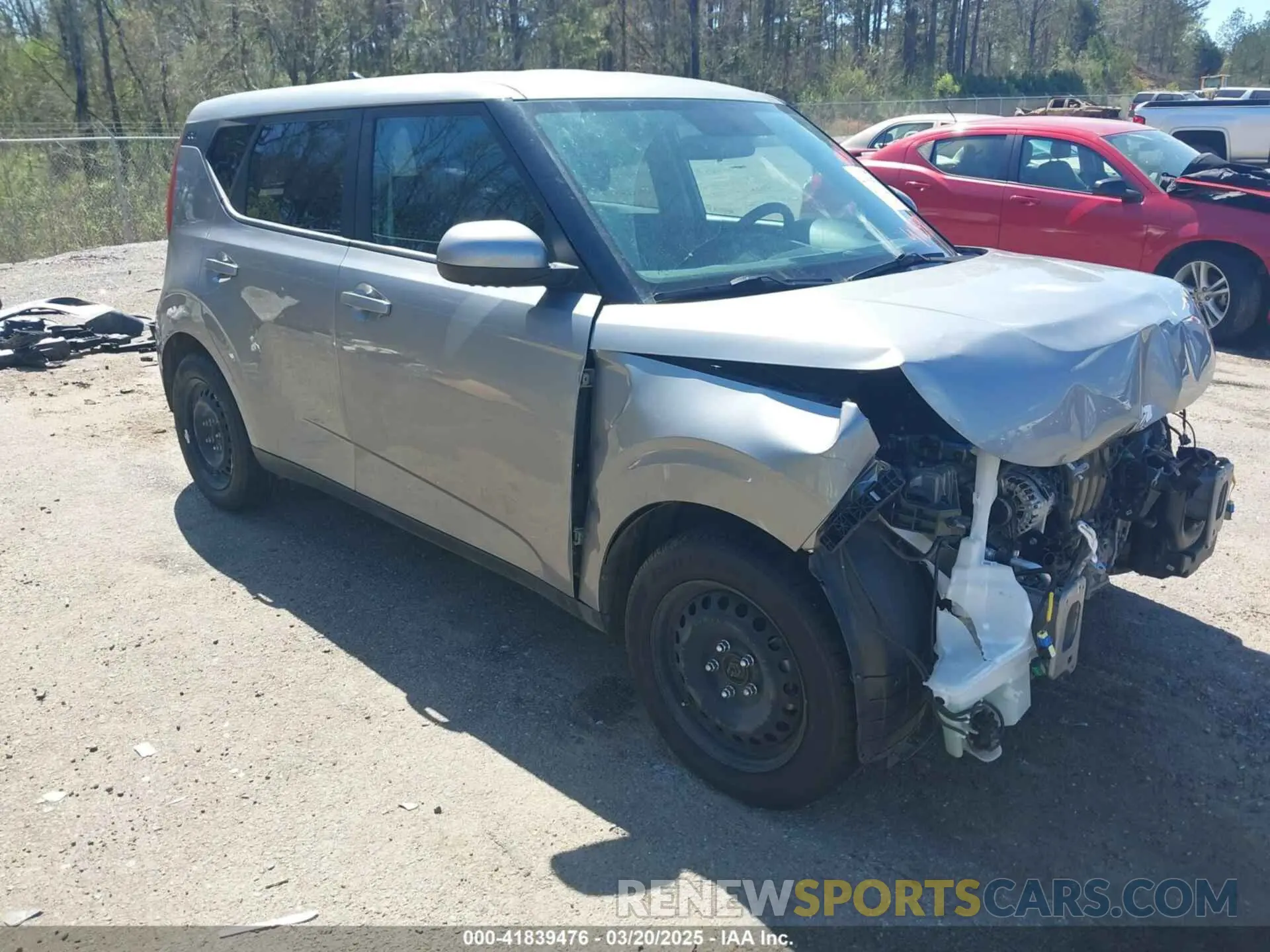 1 Photograph of a damaged car KNDJ23AU6N7828781 KIA SOUL 2022