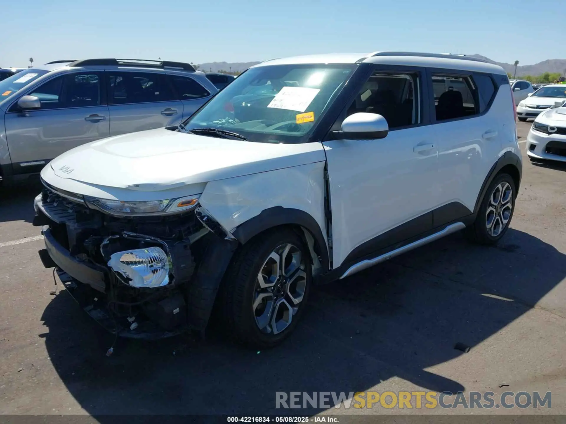 2 Photograph of a damaged car KNDJ23AU7N7163695 KIA SOUL 2022
