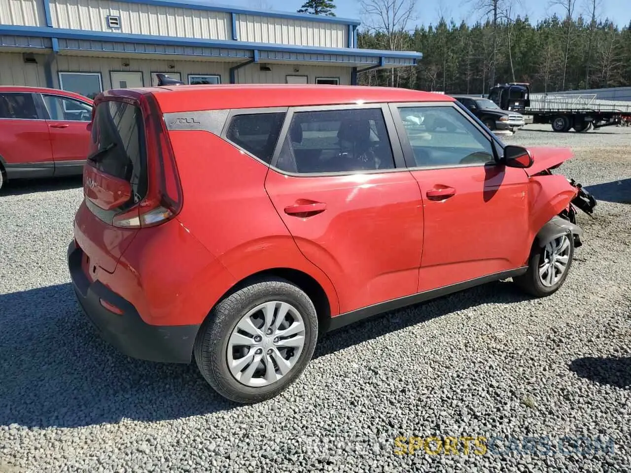 3 Photograph of a damaged car KNDJ23AU7N7170677 KIA SOUL 2022