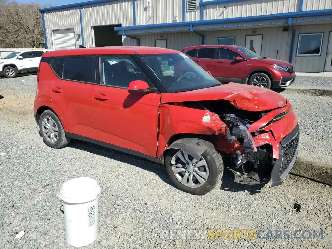 4 Photograph of a damaged car KNDJ23AU7N7170677 KIA SOUL 2022