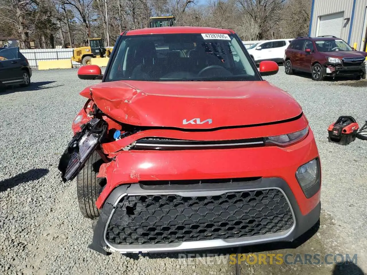 5 Photograph of a damaged car KNDJ23AU7N7170677 KIA SOUL 2022