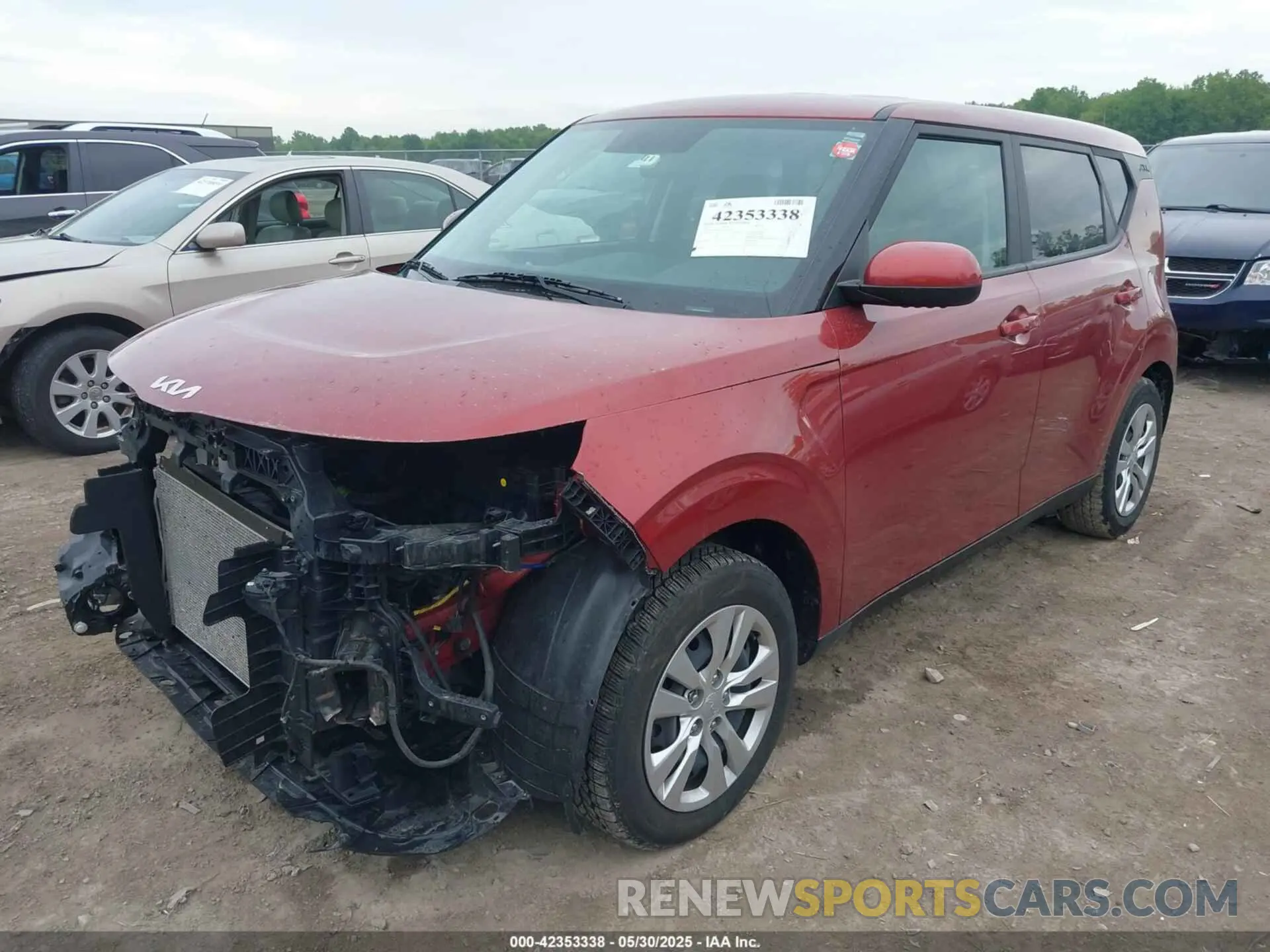 2 Photograph of a damaged car KNDJ23AU7N7811813 KIA SOUL 2022