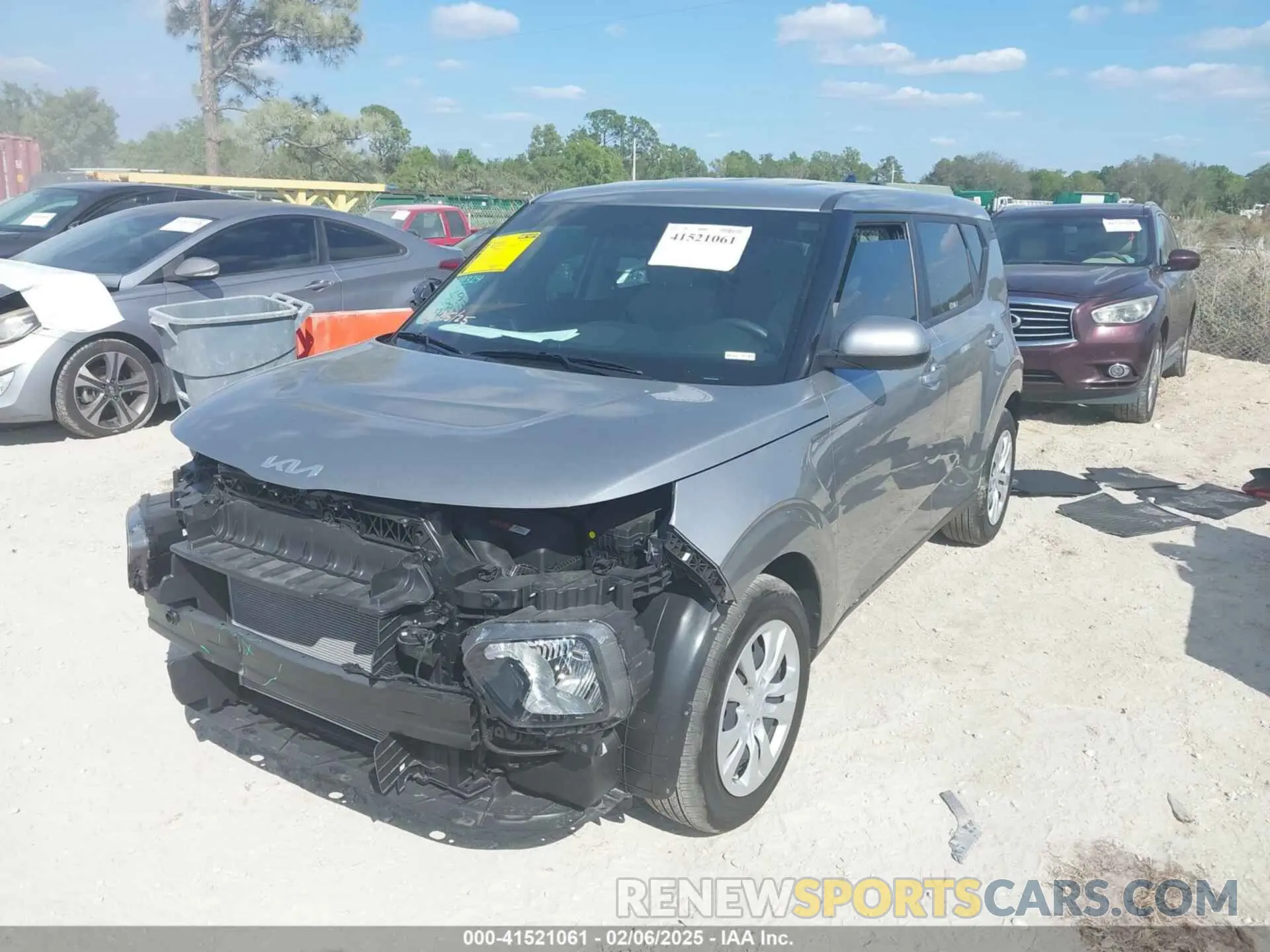 2 Photograph of a damaged car KNDJ23AU7N7823136 KIA SOUL 2022