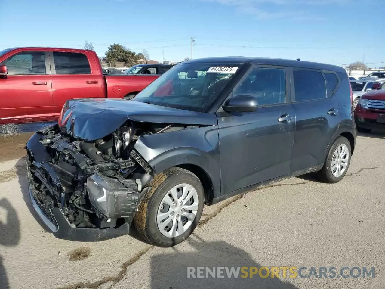 1 Photograph of a damaged car KNDJ23AU7N7834752 KIA SOUL 2022