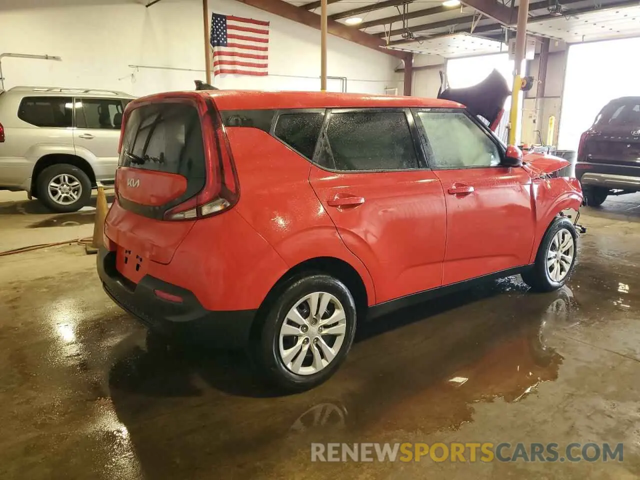 3 Photograph of a damaged car KNDJ23AU8N7167450 KIA SOUL 2022