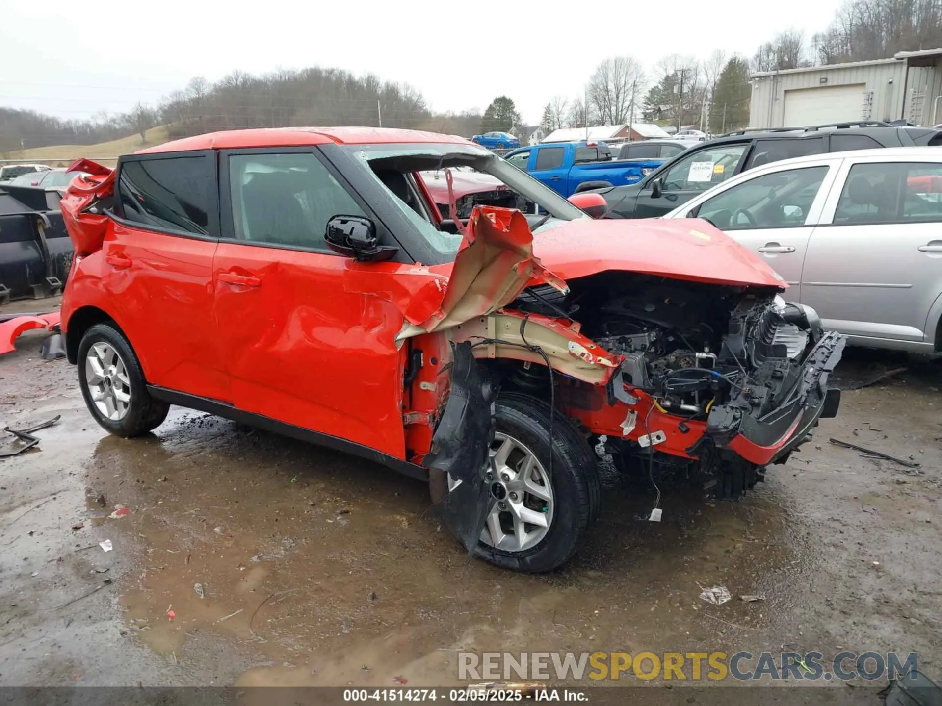 1 Photograph of a damaged car KNDJ23AU8N7171918 KIA SOUL 2022