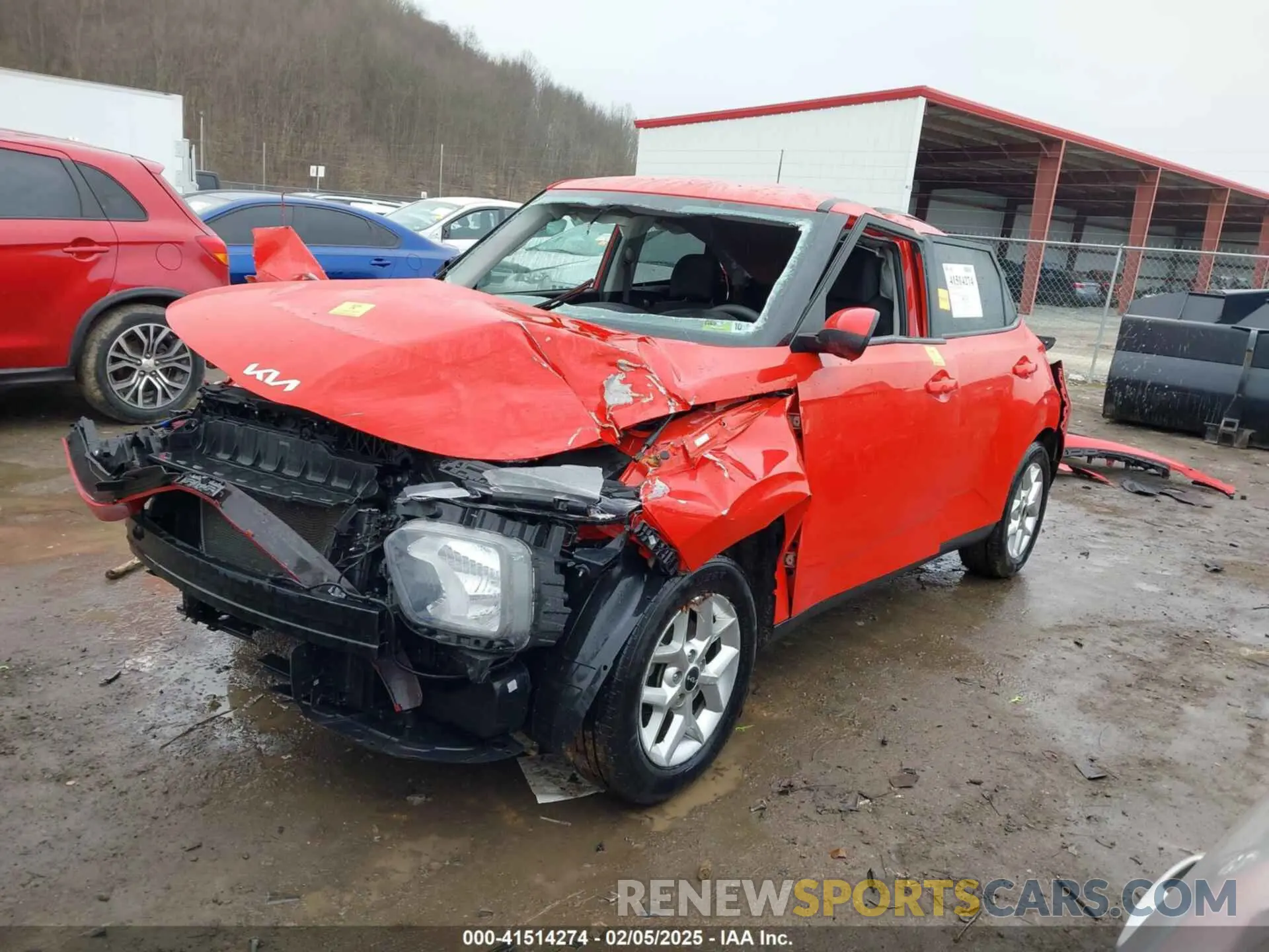 2 Photograph of a damaged car KNDJ23AU8N7171918 KIA SOUL 2022