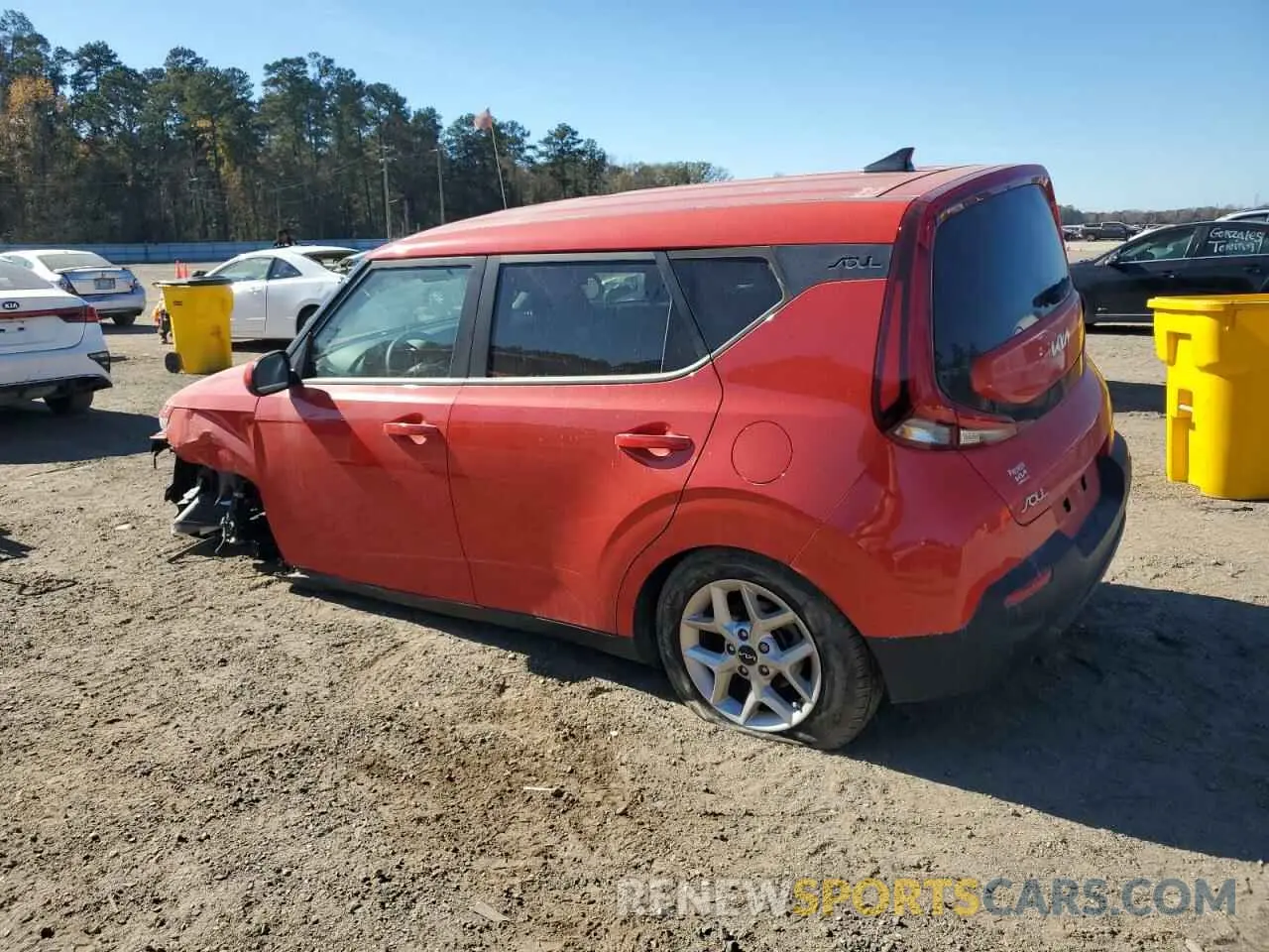 2 Photograph of a damaged car KNDJ23AU8N7184281 KIA SOUL 2022