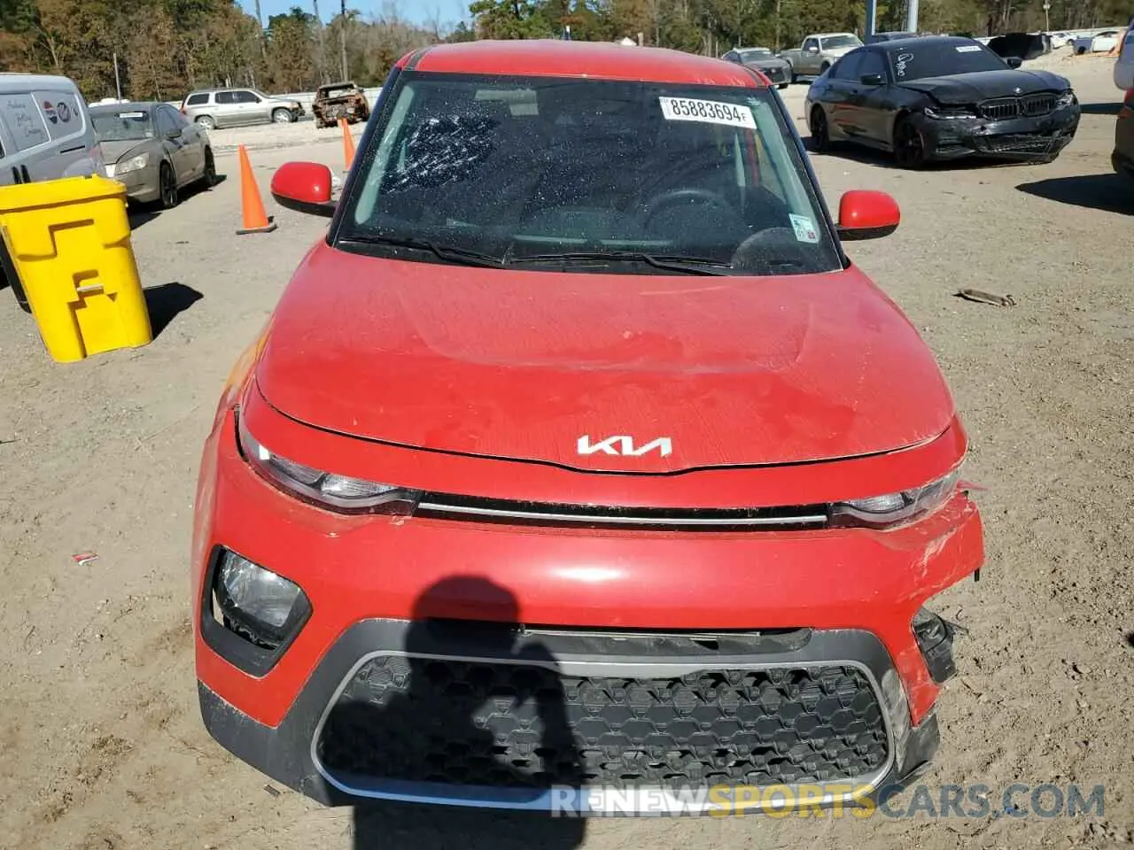 5 Photograph of a damaged car KNDJ23AU8N7184281 KIA SOUL 2022