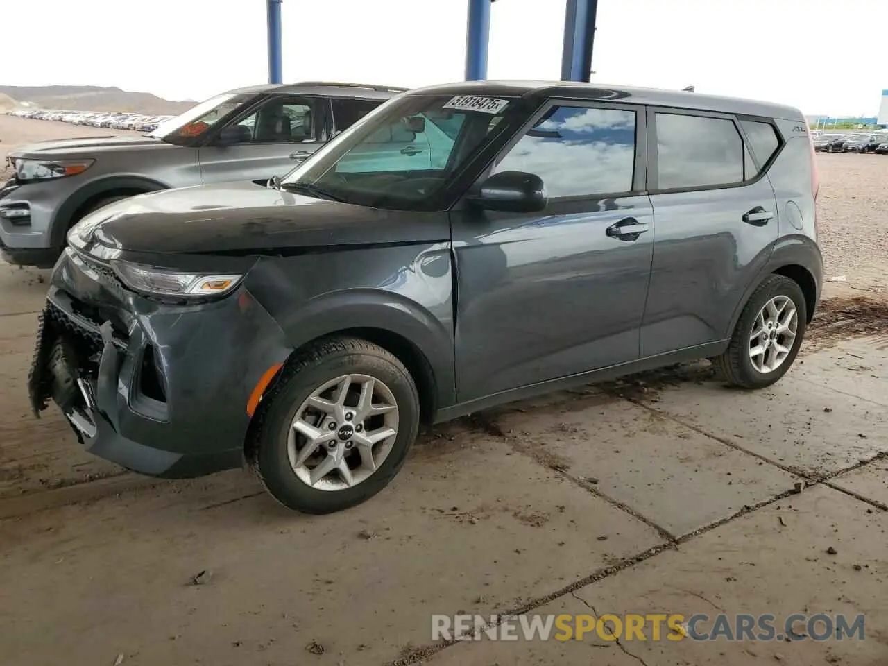 1 Photograph of a damaged car KNDJ23AU8N7803512 KIA SOUL 2022