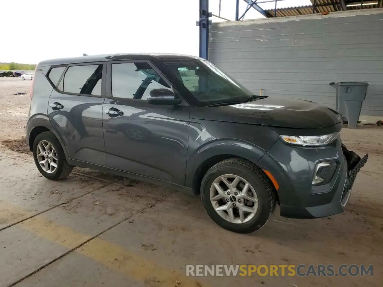 4 Photograph of a damaged car KNDJ23AU8N7803512 KIA SOUL 2022