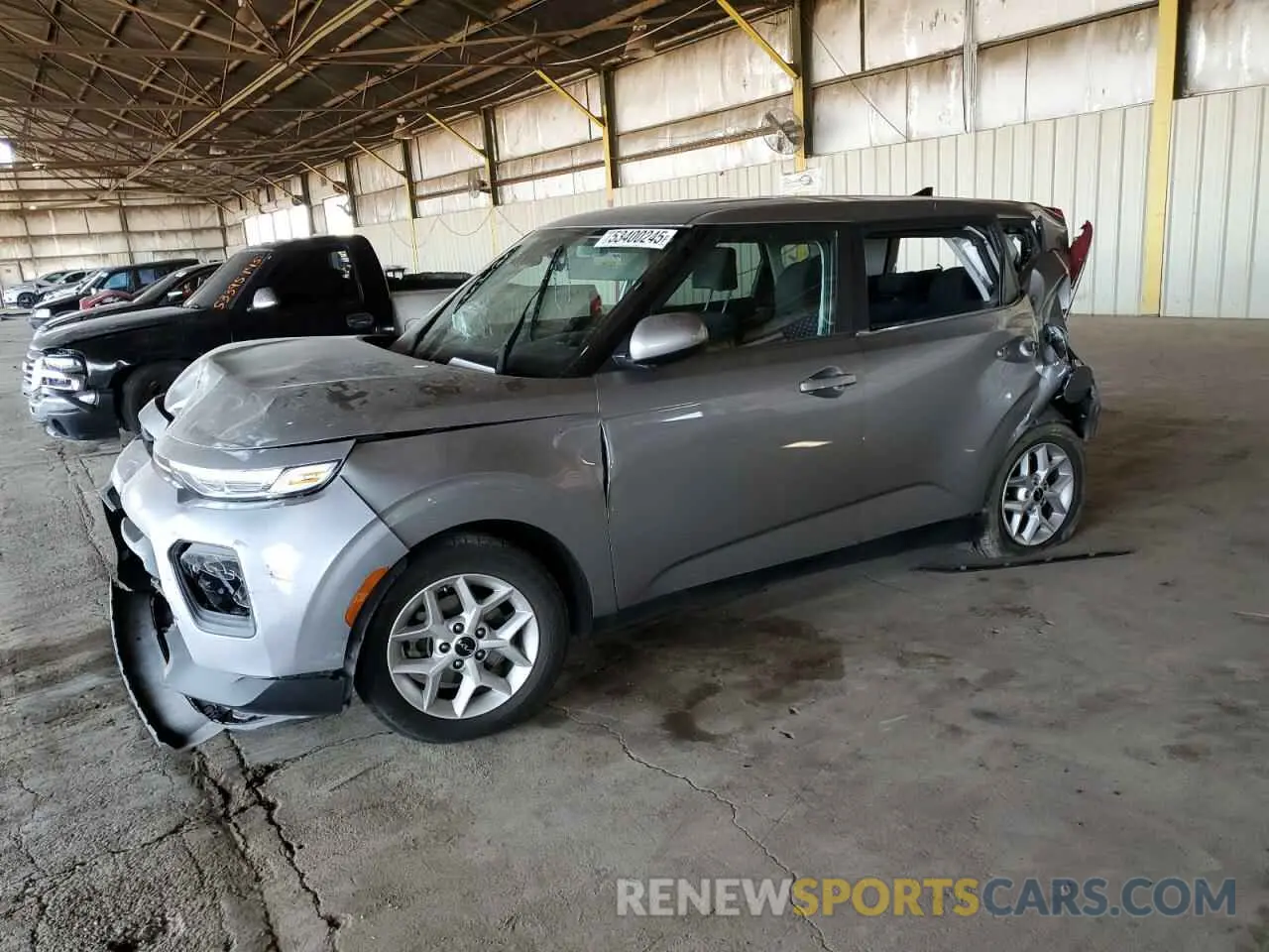 1 Photograph of a damaged car KNDJ23AU8N7809648 KIA SOUL 2022