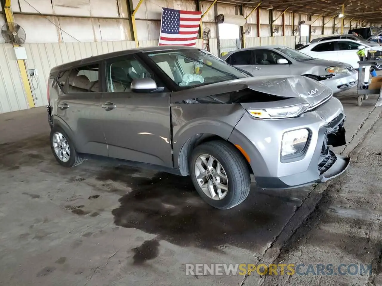 4 Photograph of a damaged car KNDJ23AU8N7809648 KIA SOUL 2022