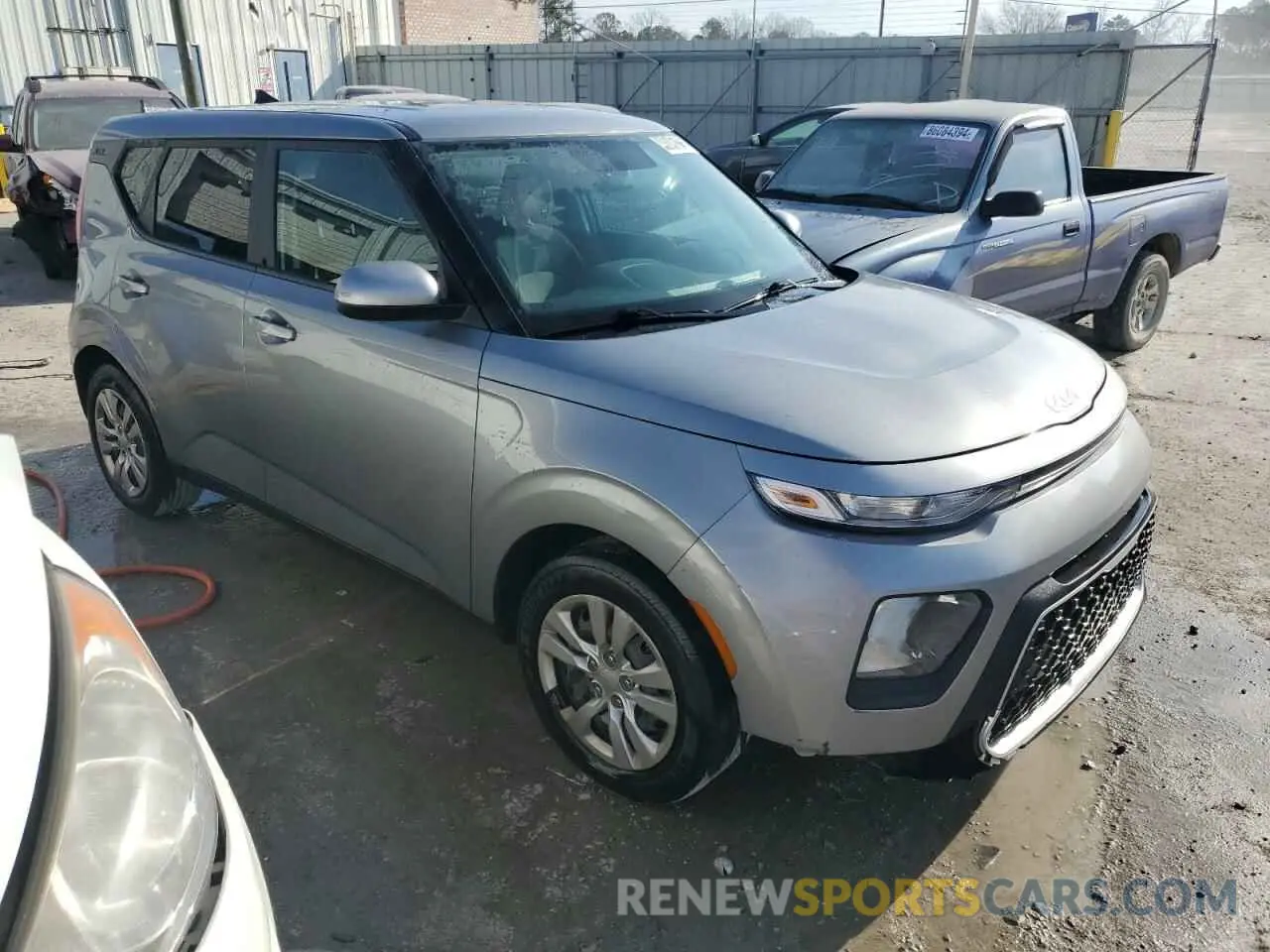 4 Photograph of a damaged car KNDJ23AU8N7811223 KIA SOUL 2022