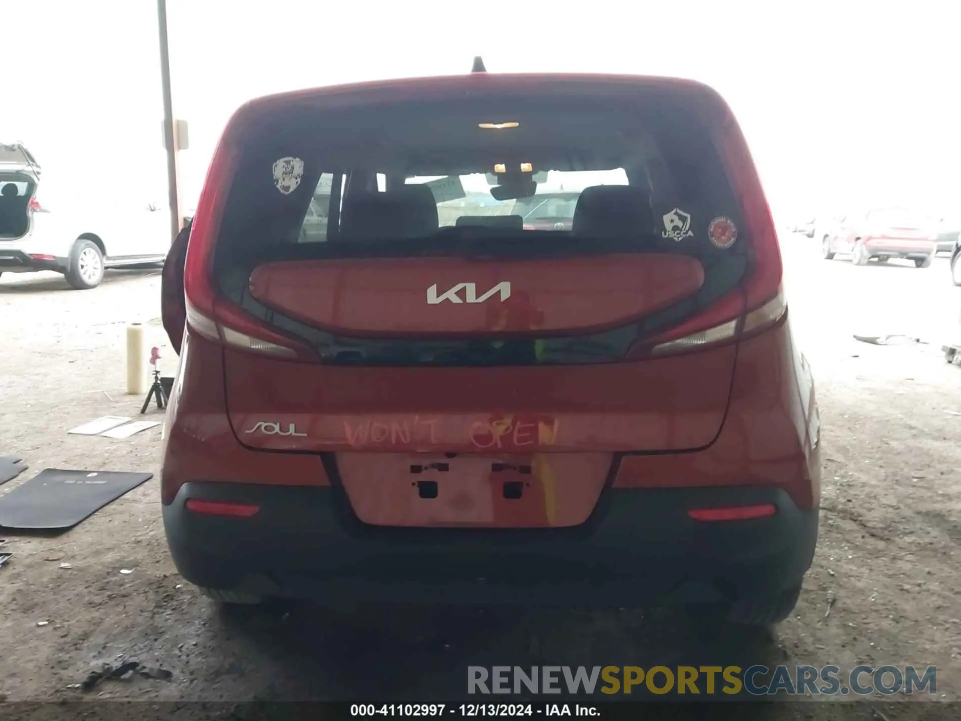 17 Photograph of a damaged car KNDJ23AU8N7814705 KIA SOUL 2022