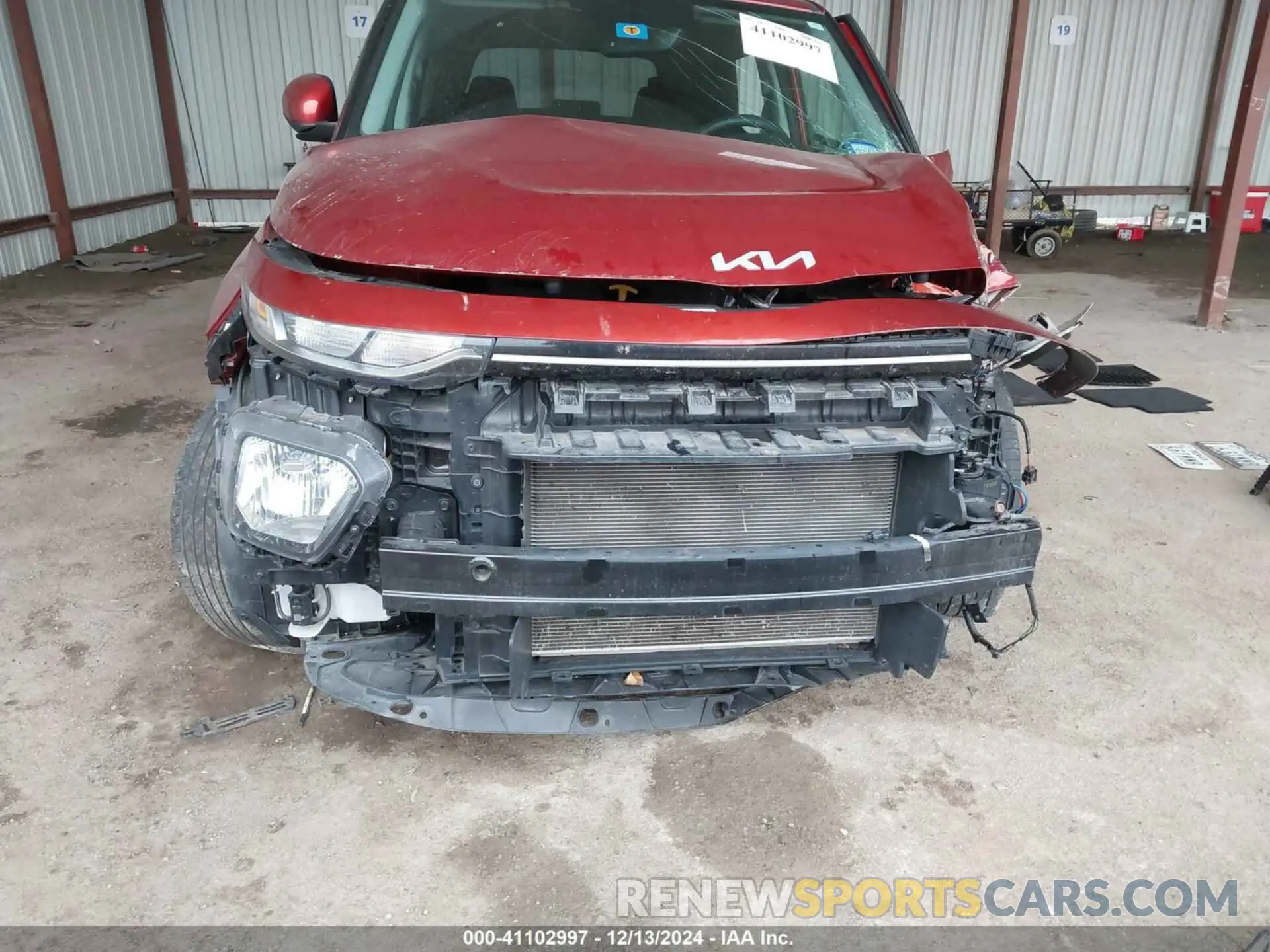 6 Photograph of a damaged car KNDJ23AU8N7814705 KIA SOUL 2022