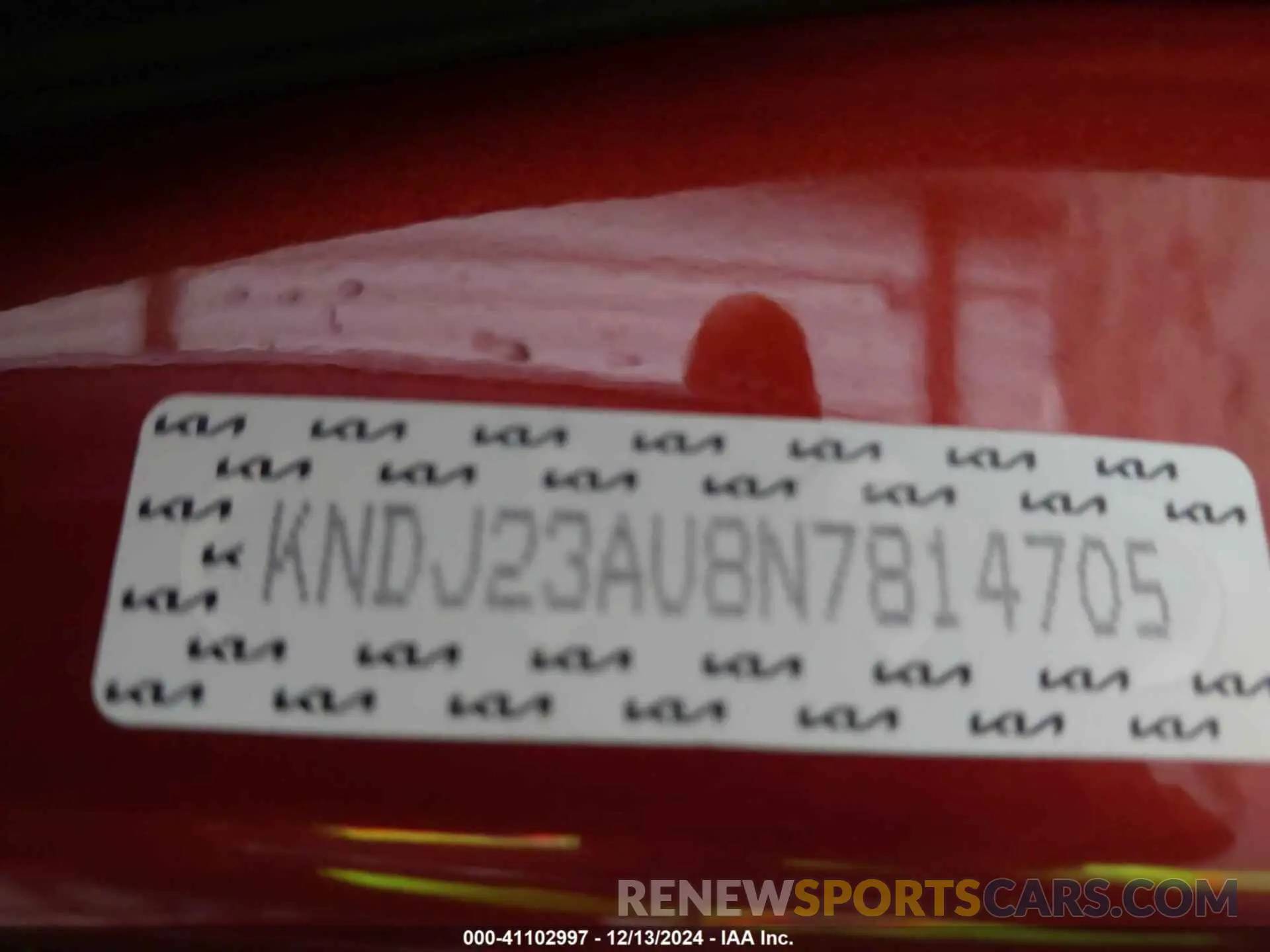9 Photograph of a damaged car KNDJ23AU8N7814705 KIA SOUL 2022