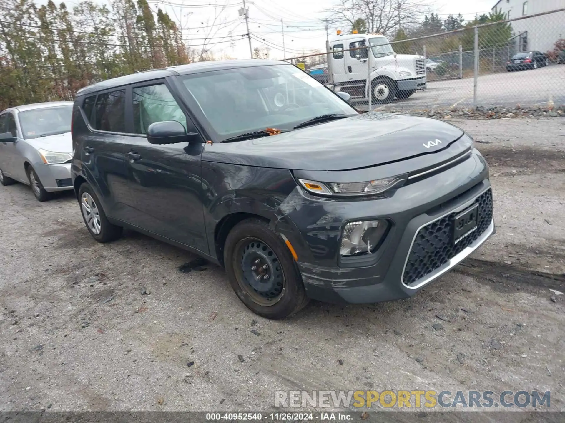 1 Photograph of a damaged car KNDJ23AU8N7820990 KIA SOUL 2022