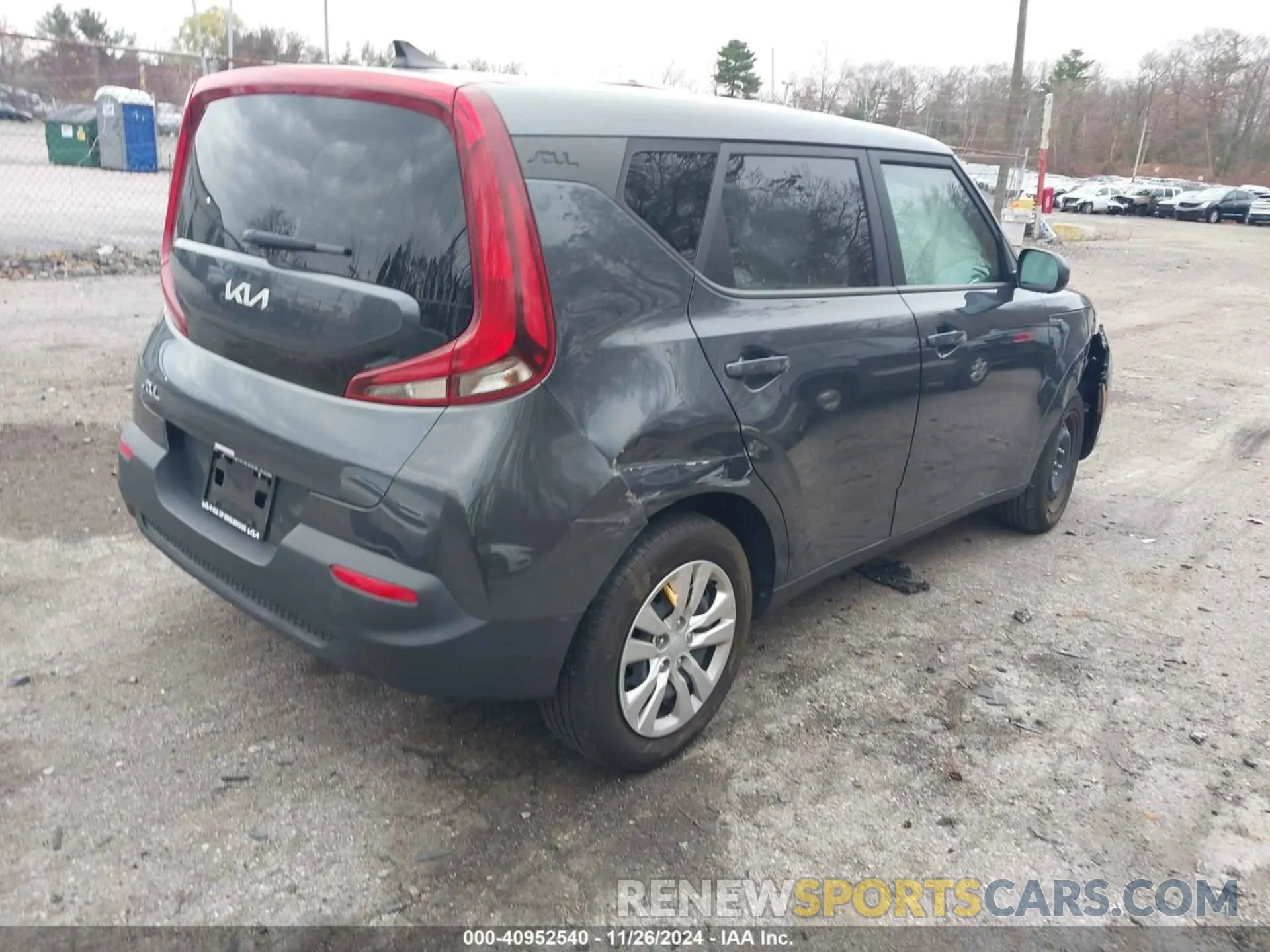 4 Photograph of a damaged car KNDJ23AU8N7820990 KIA SOUL 2022