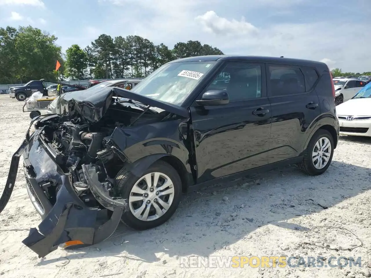 1 Photograph of a damaged car KNDJ23AU9N7156716 KIA SOUL 2022