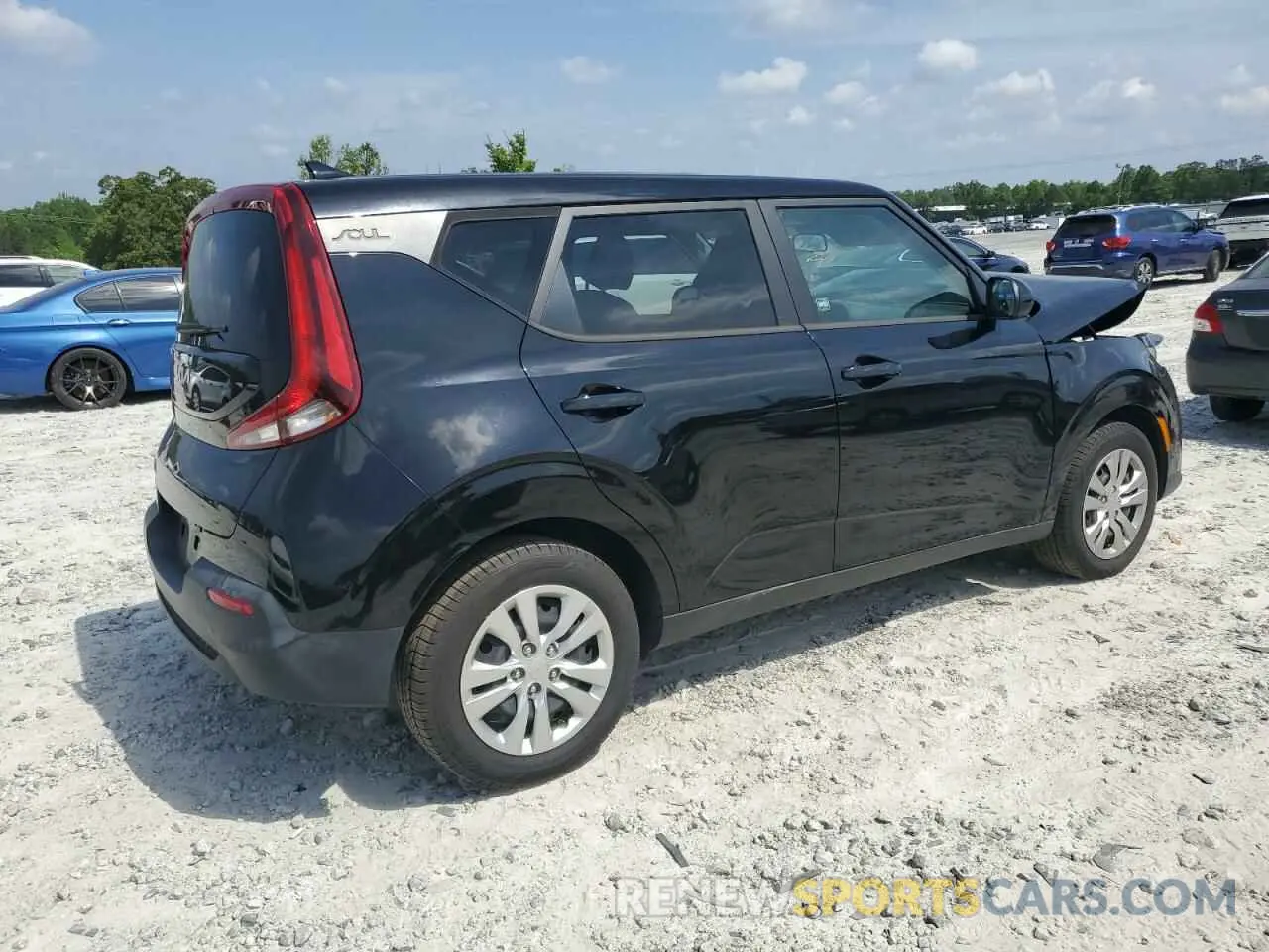 3 Photograph of a damaged car KNDJ23AU9N7156716 KIA SOUL 2022